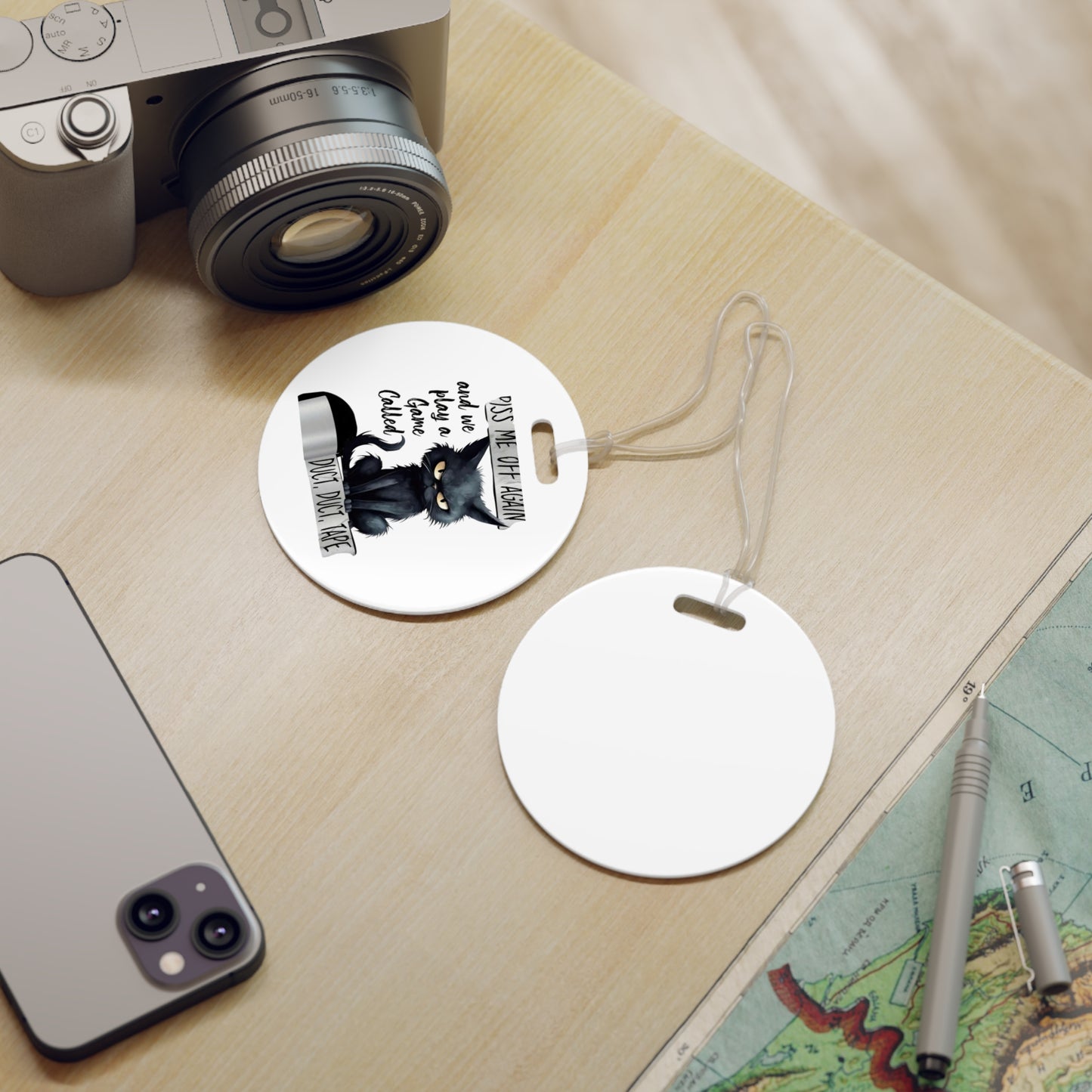 Duct, Duct, Tape Luggage Tag