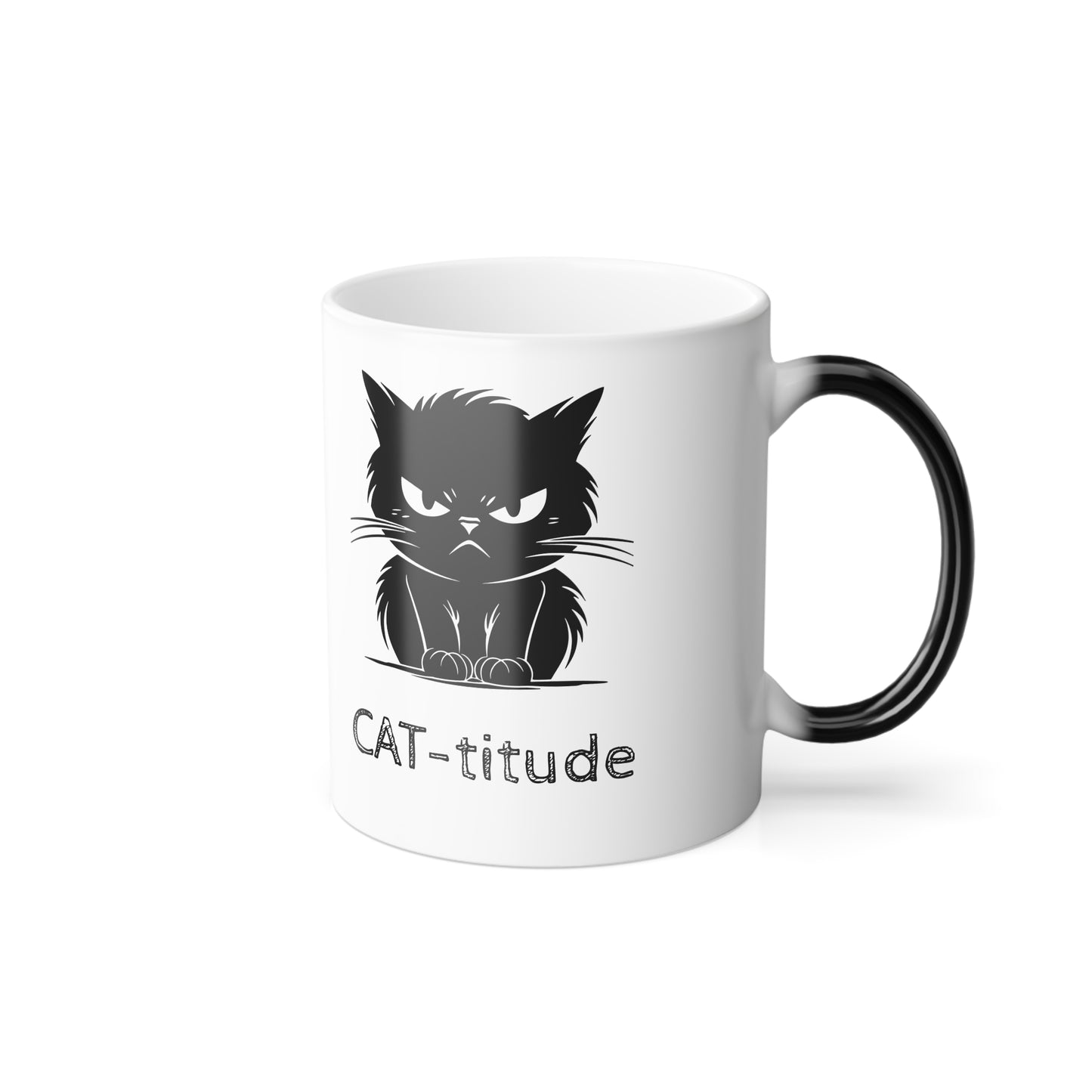 CAT-titude Color Changing Mug