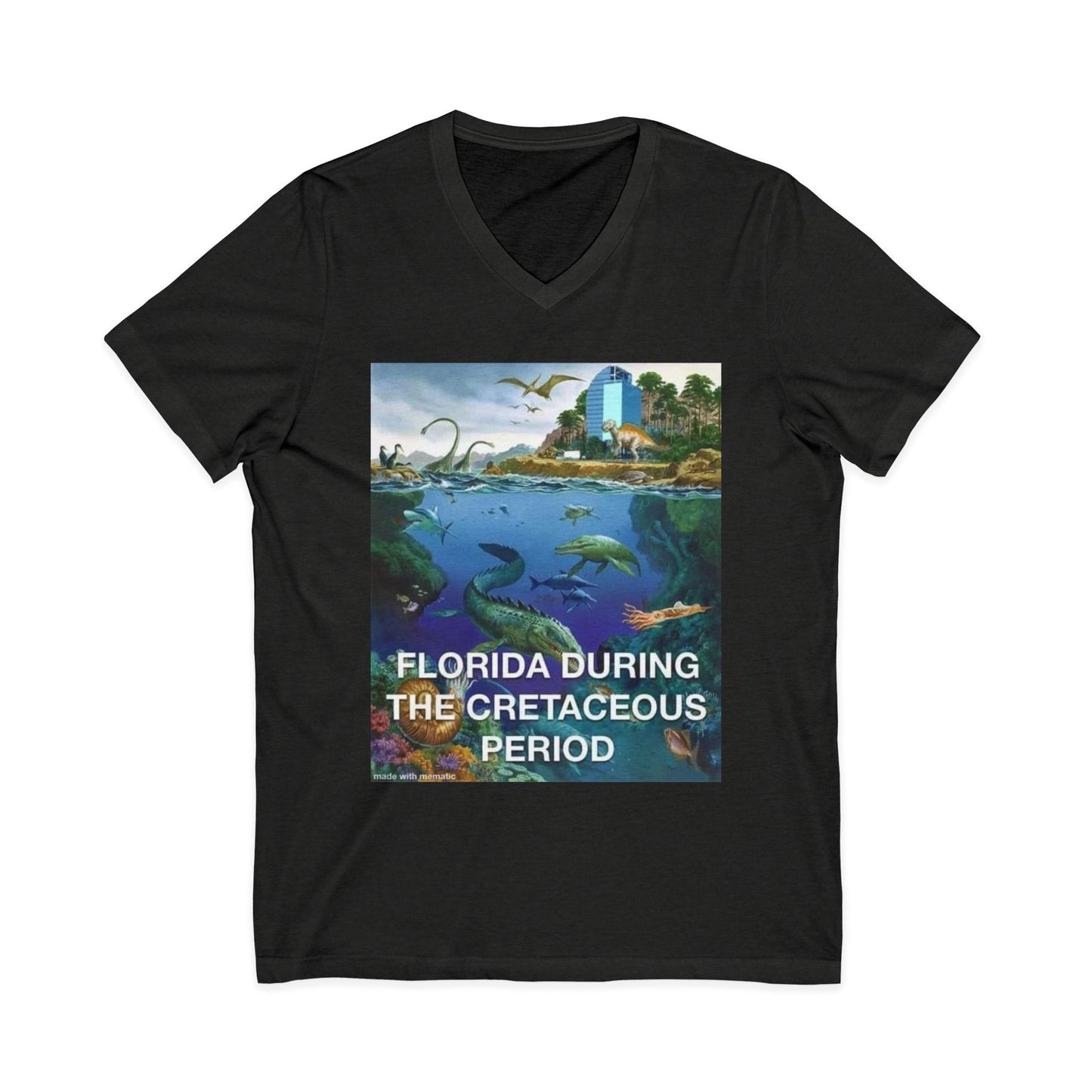 I-4 Eyesore Unisex Short Sleeve V-Neck Tee