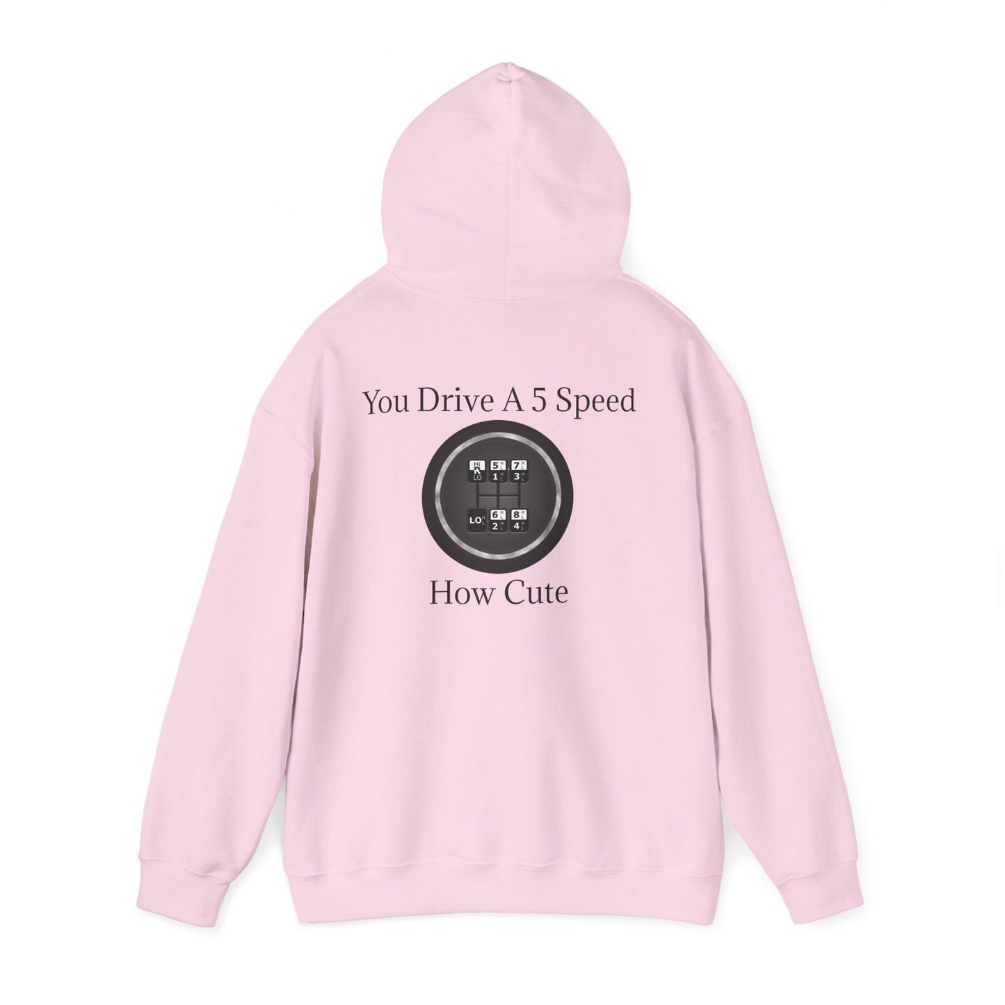 5 Speed How Cute Unisex Hoodie
