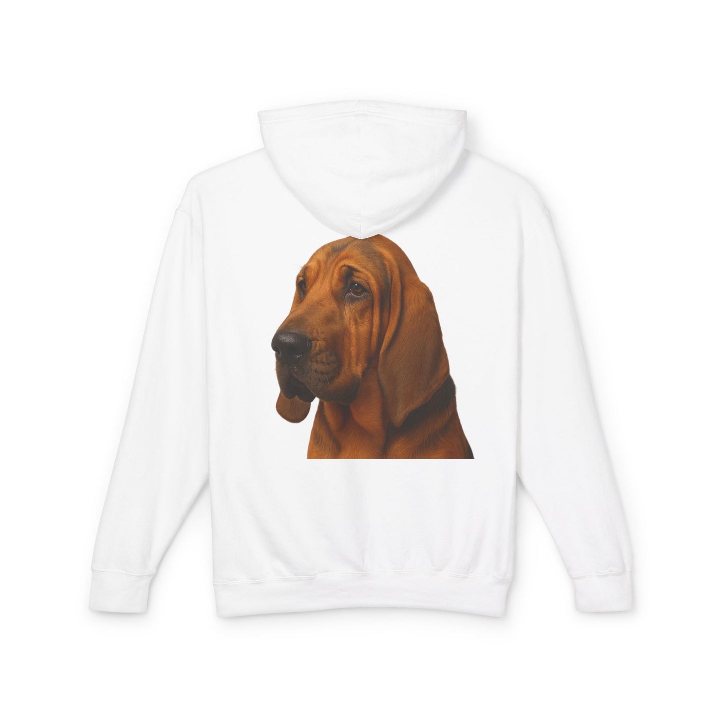 Bloodhound Head Unisex Lightweight Hoodie