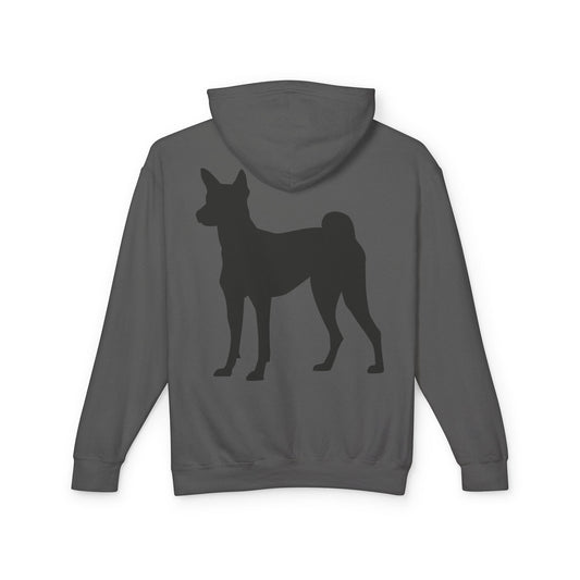 Basenji Silhouette Unisex Lightweight Hoodie