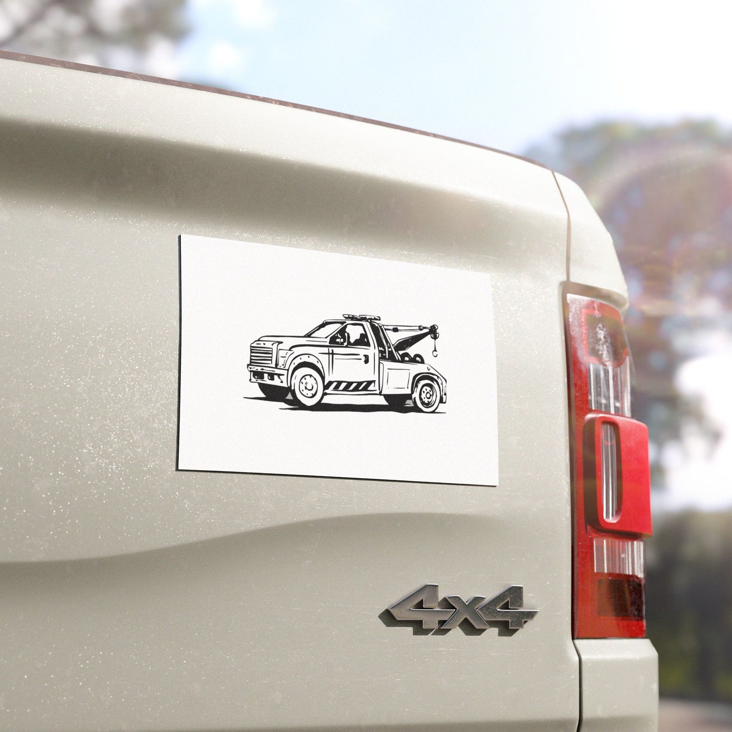 Wheel Lift Tow Truck Indoor/Outdoor Magnet