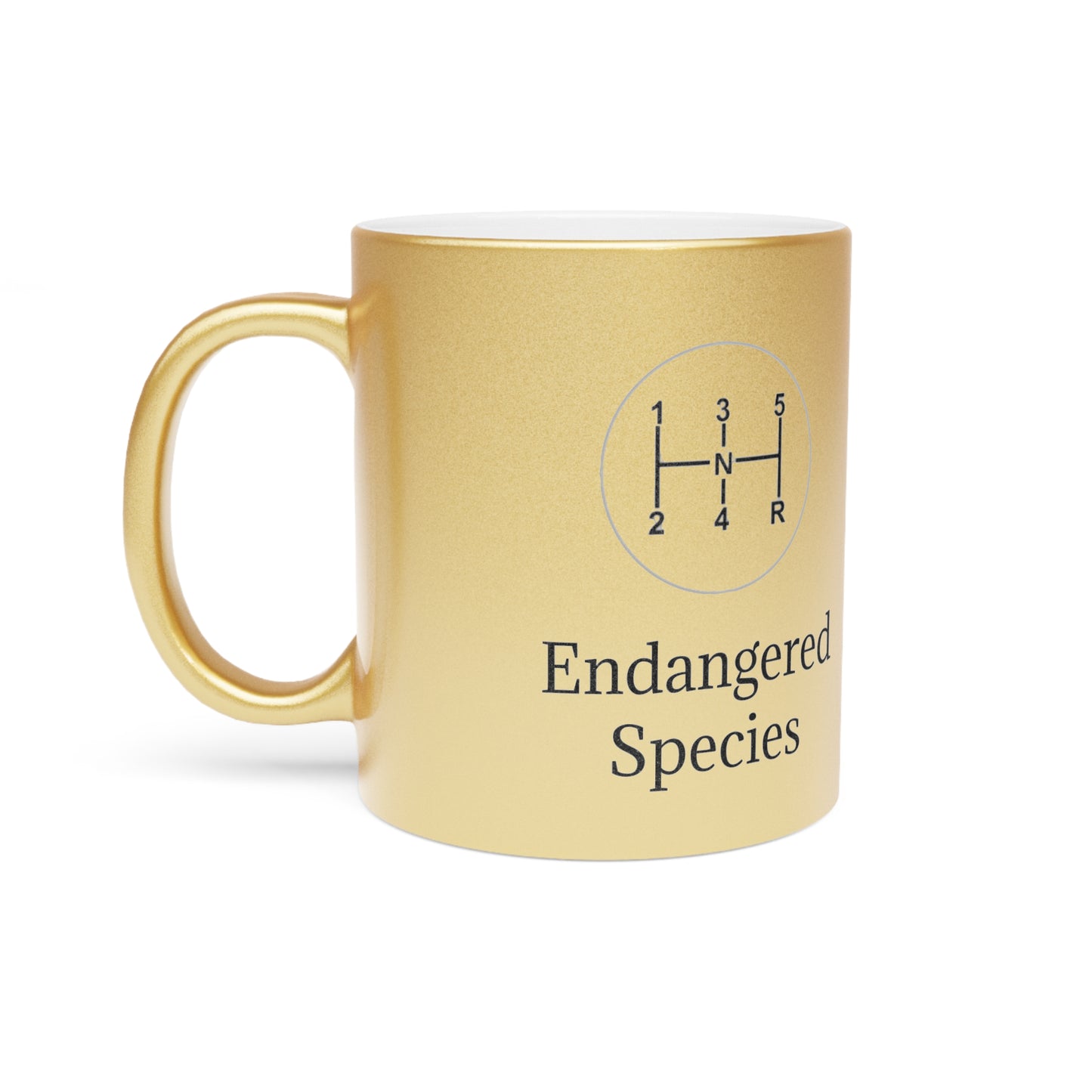 Endangered Species Metallic Coffee Mug