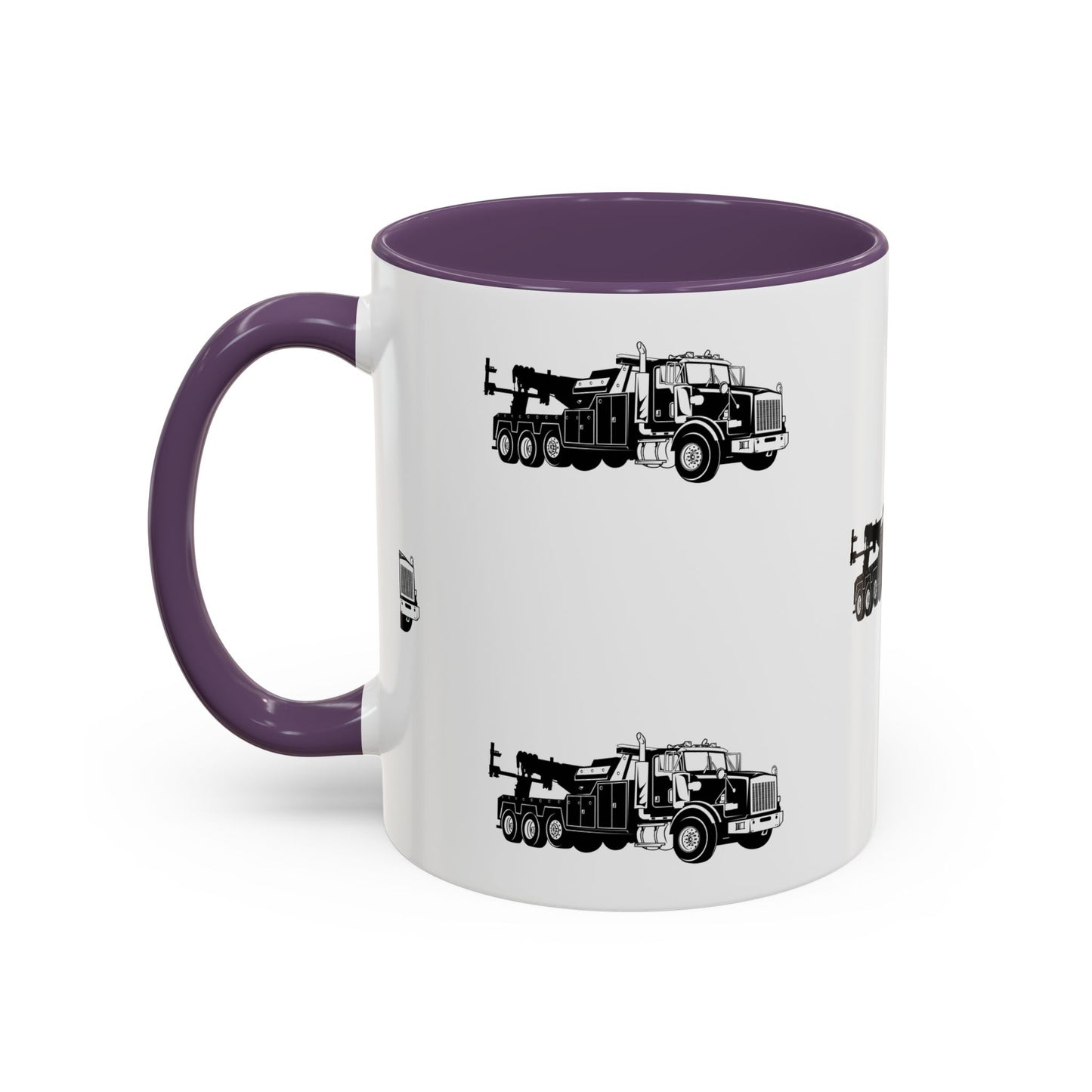 Heavy Tow Truck 2-Tone Coffee Mug