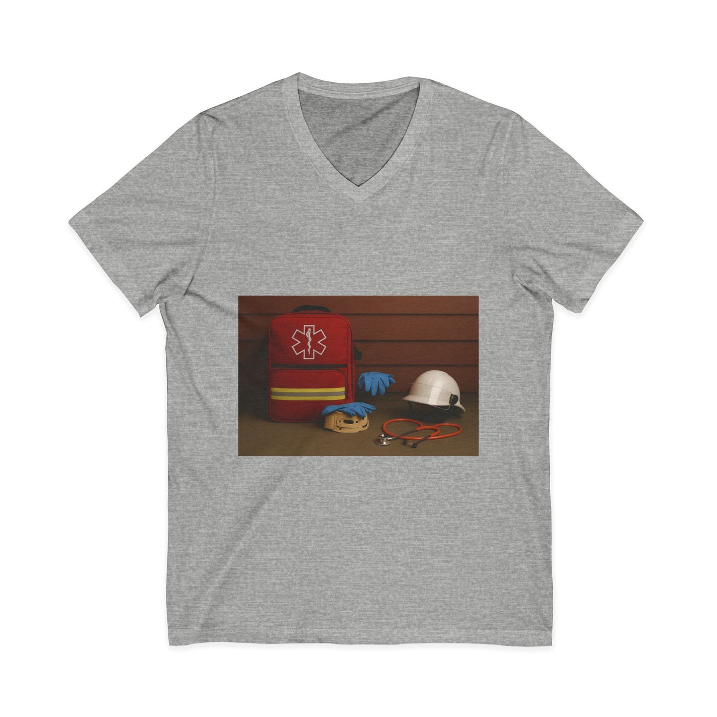 EMS Appreciation Unisex Short Sleeve V-Neck Tee