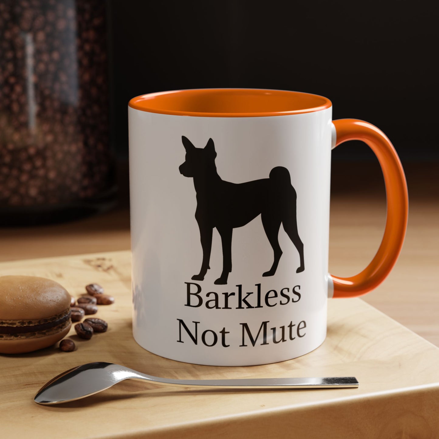 Barkless Not Mute 2-Tone Coffee Mug