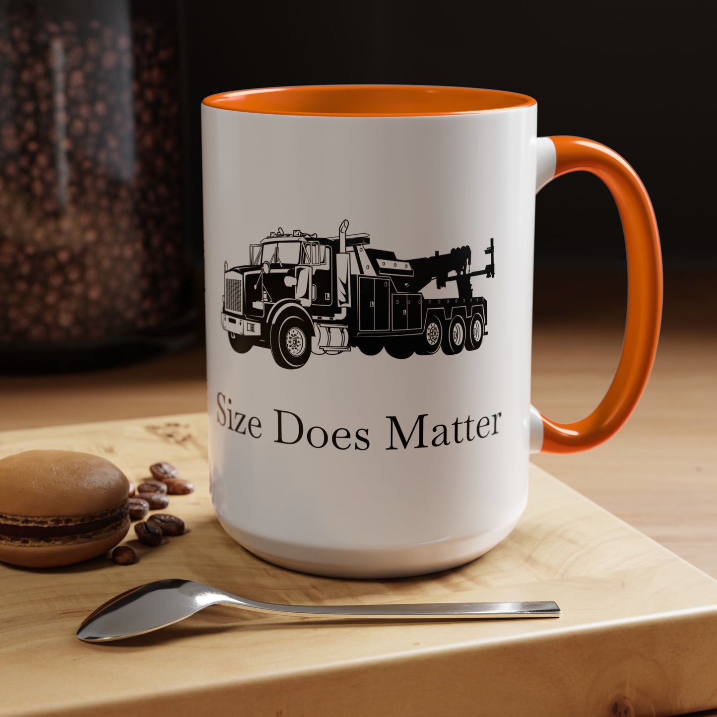 Size Does Matter 2-Tone Coffee Mug