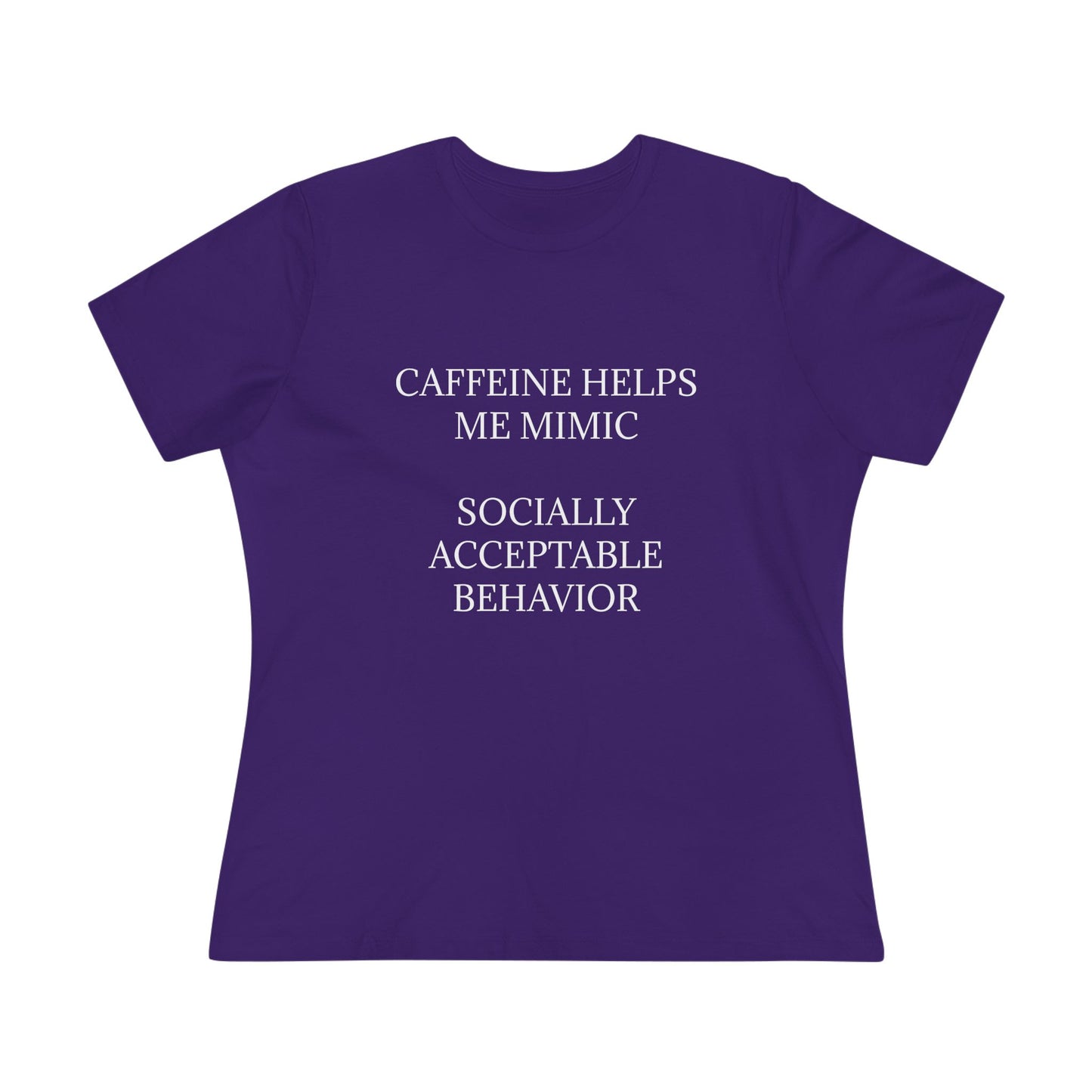 Socially Acceptable Women's Short Sleeve Crewneck Tee