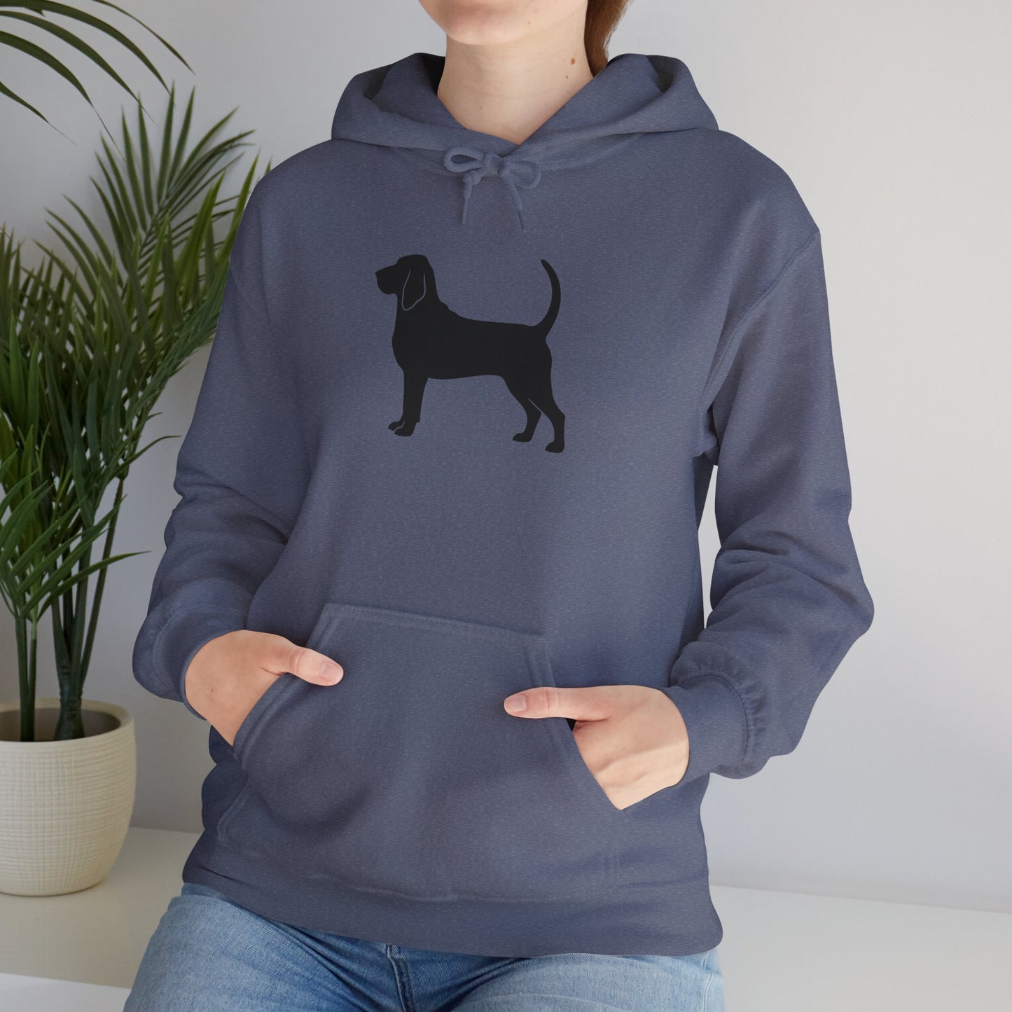Bloodhound Silhouette Unisex Hoodie