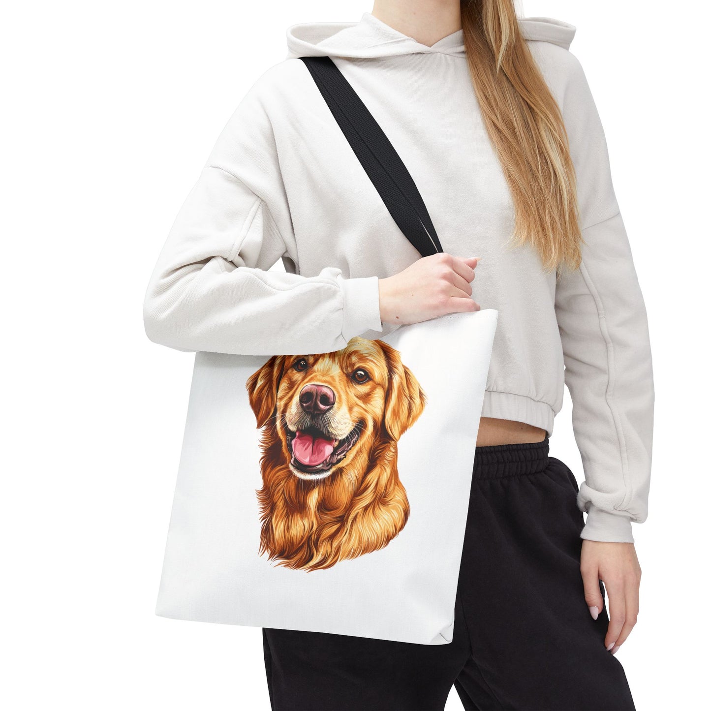 Golden Head Tote Bag