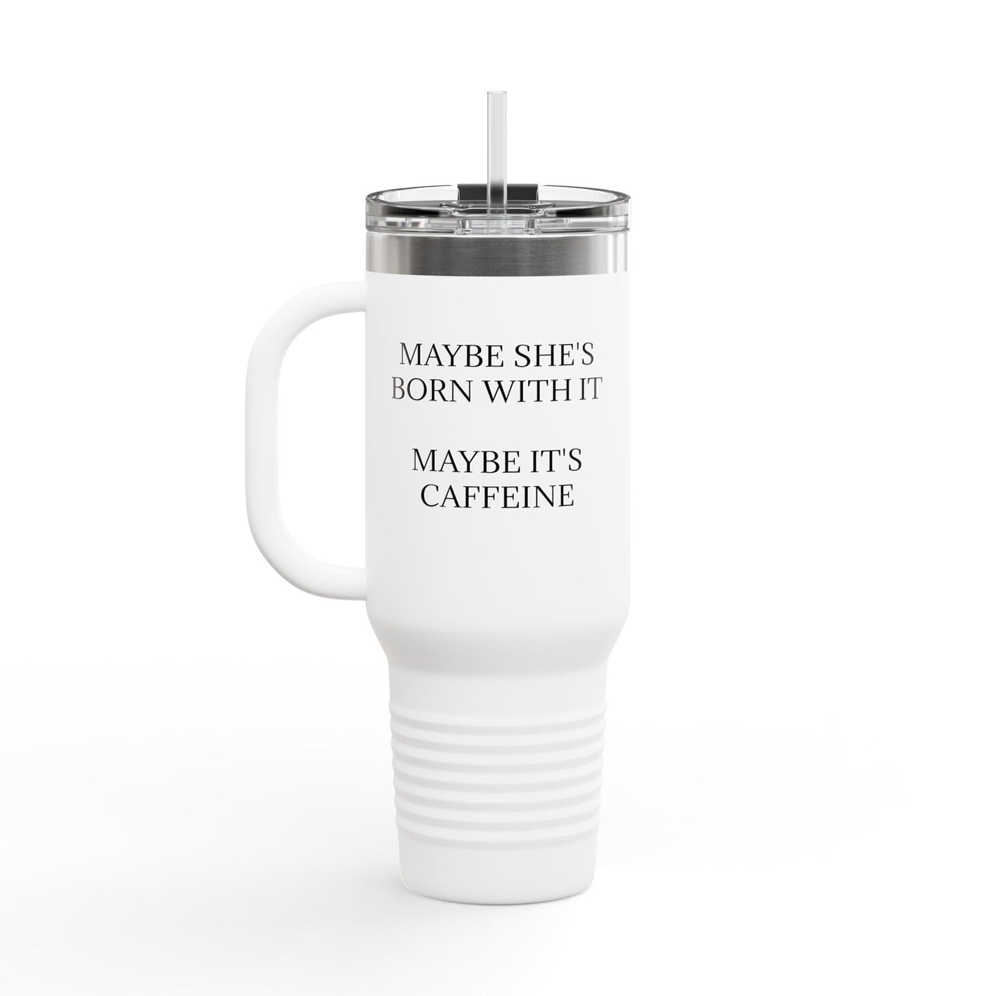 Born With It Insulated Travel Mug