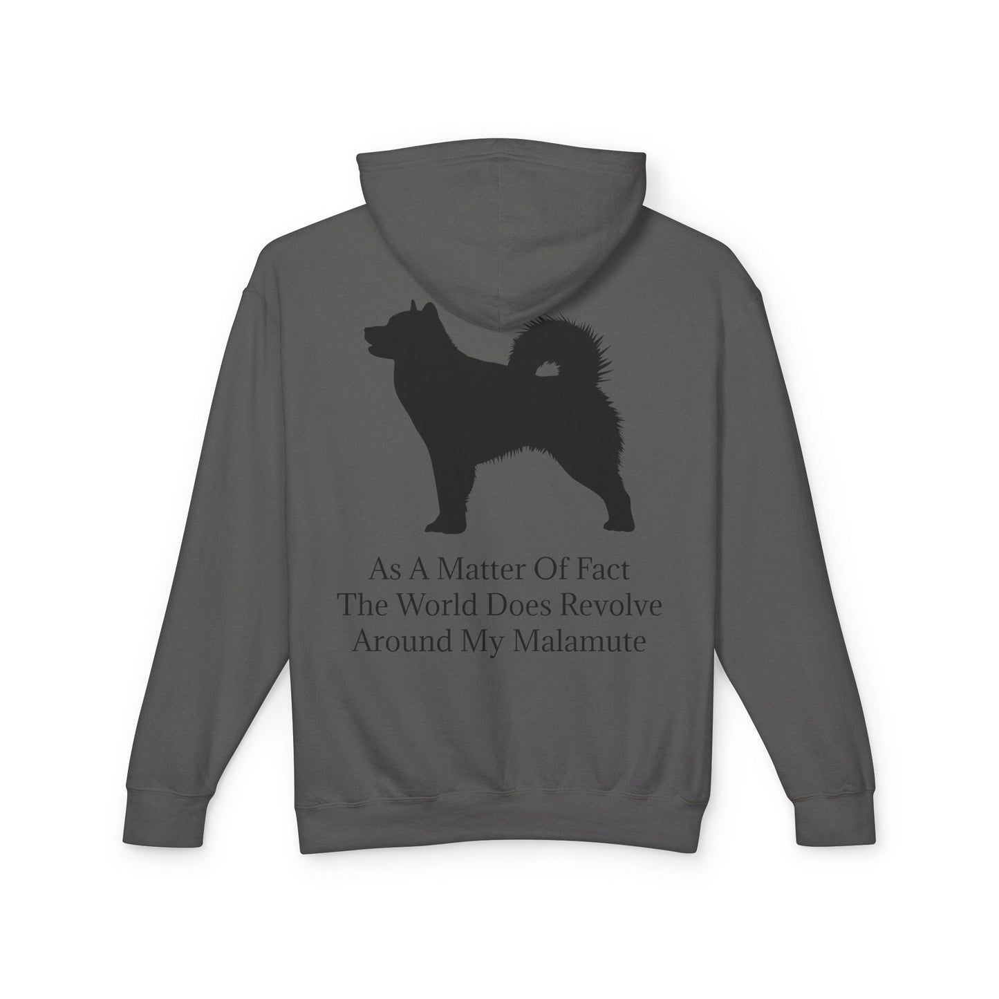 Matter Of Fact Malamute Unisex Lightweight Hoodie