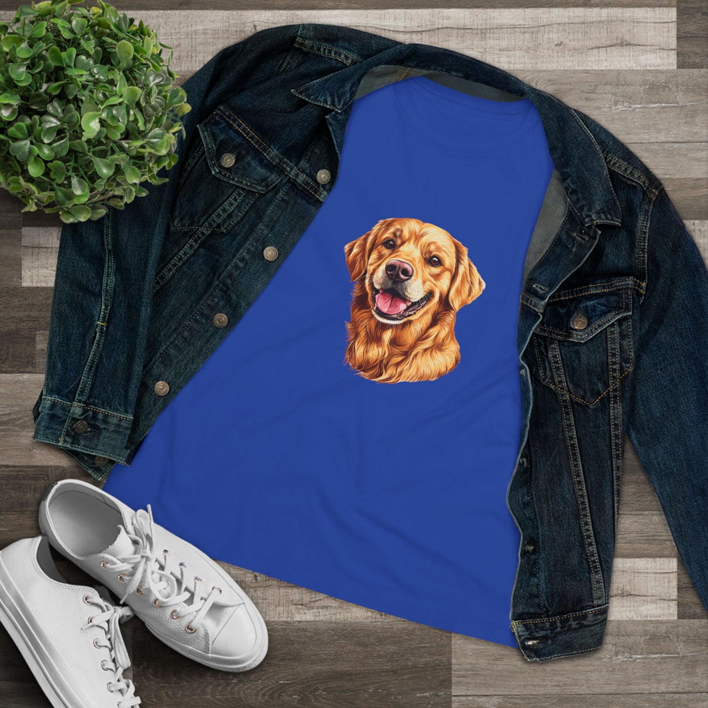 Golden Head Women's Short Sleeve Crewneck Tee