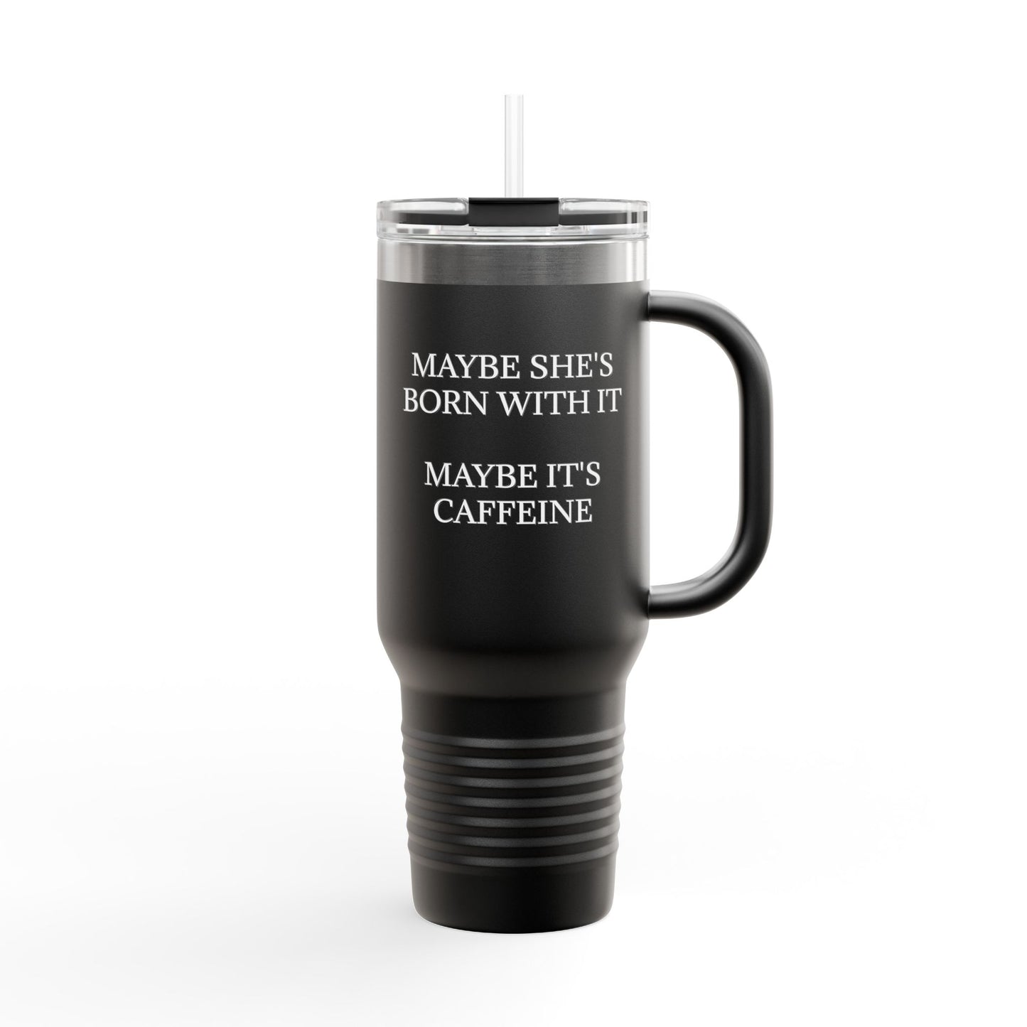 Born With It Insulated Travel Mug