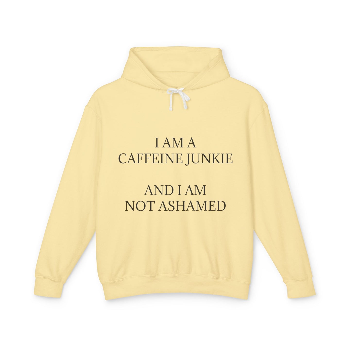 Caffeine Junkie Unisex Lightweight Hoodie