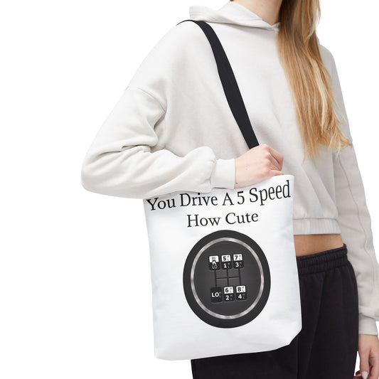 5 Speed How Cute Tote Bag