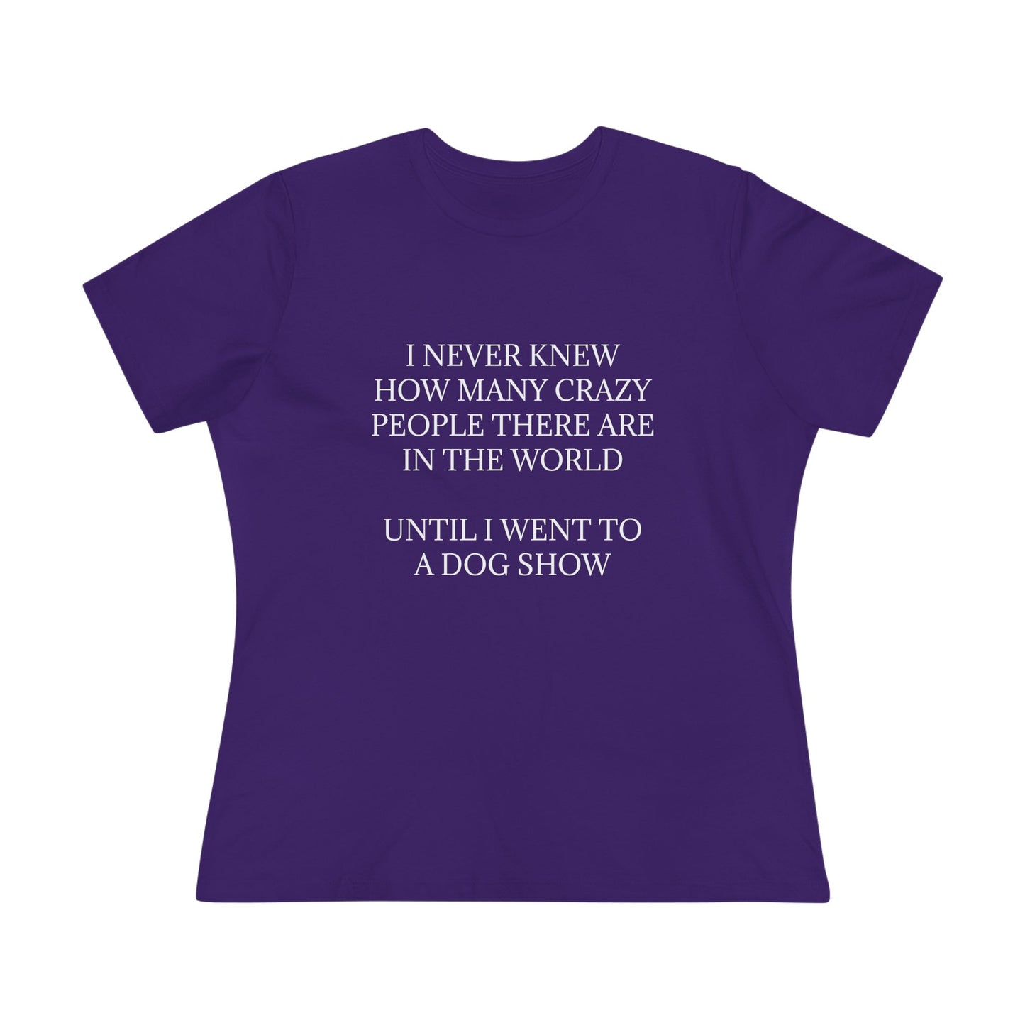 Never Knew Women's Short Sleeve Crewneck Tee