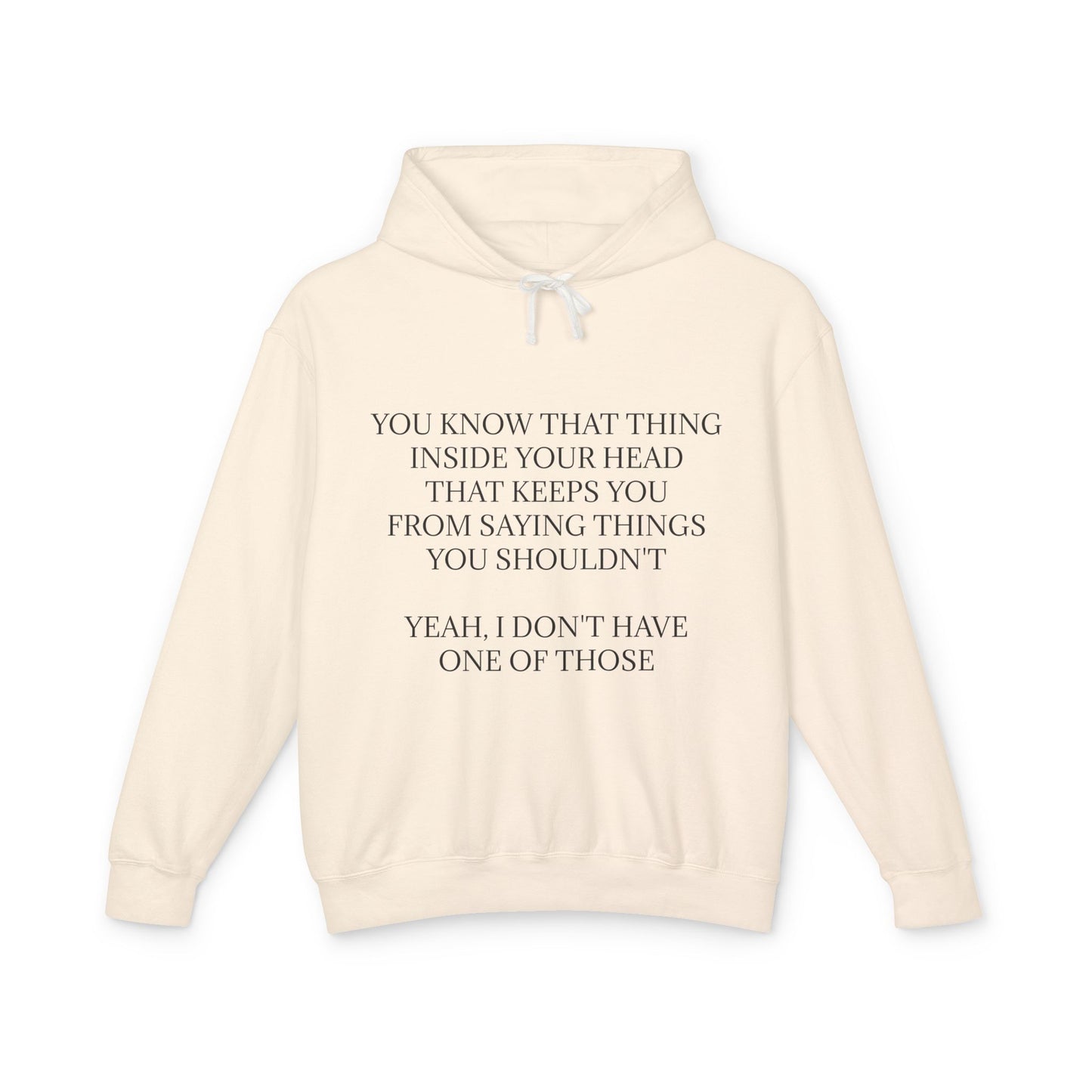 No Filter Unisex Lightweight Hoodie