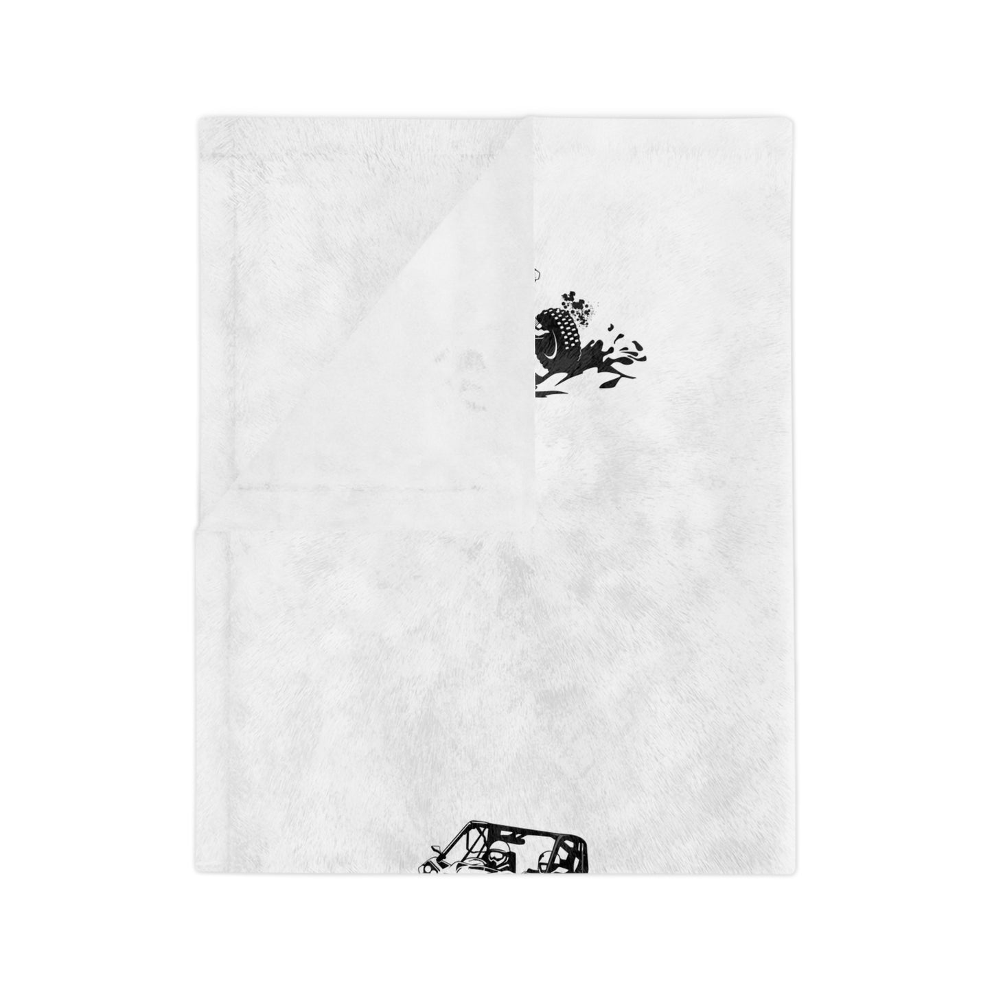 Slingin' Mud Side By Side Velveteen Microfiber Blanket