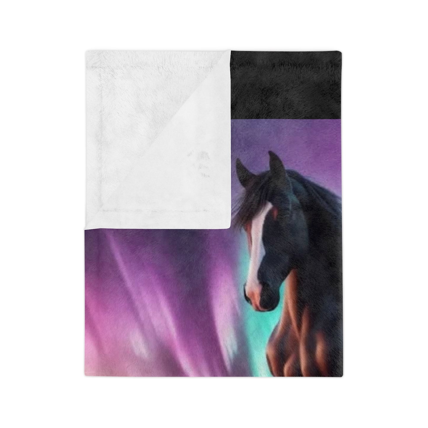 Midnight Magic Velveteen Microfiber Blanket