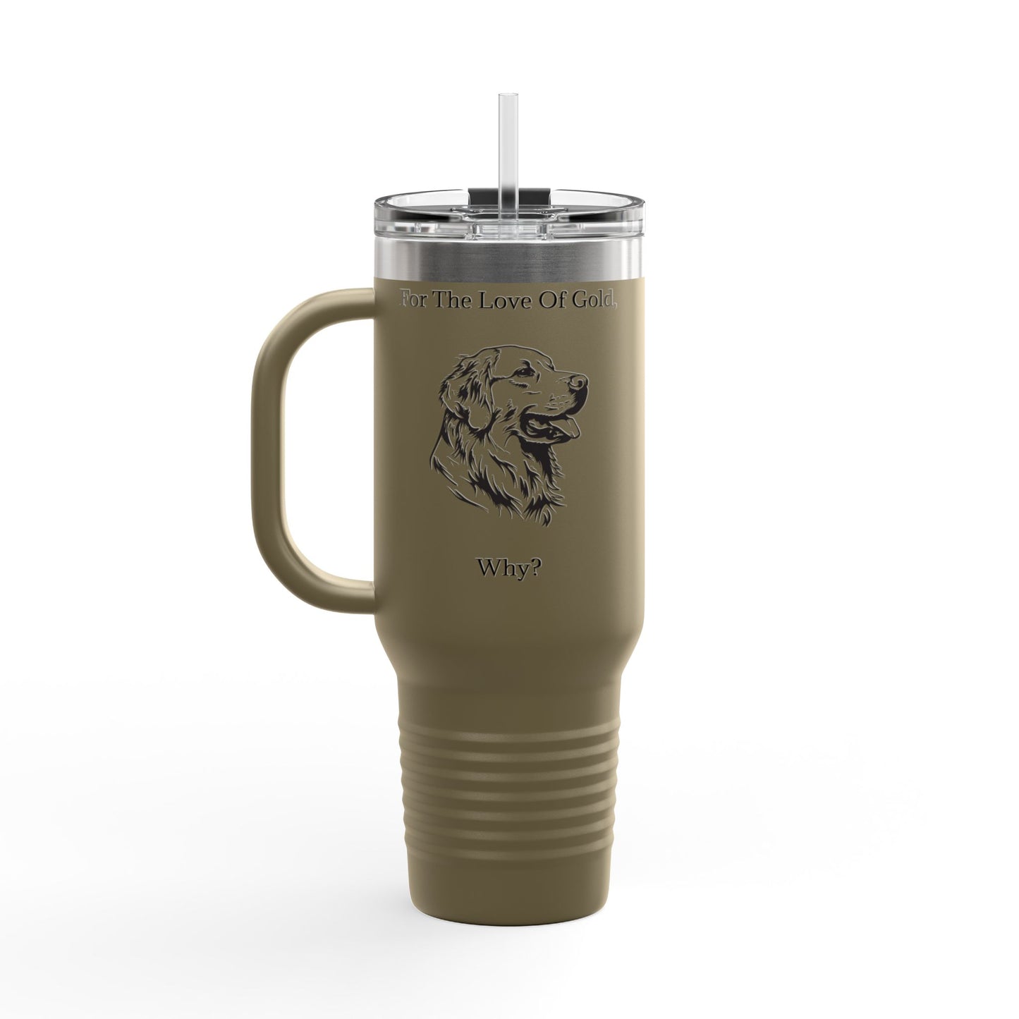 For The Love Of Gold Insulated Travel Mug