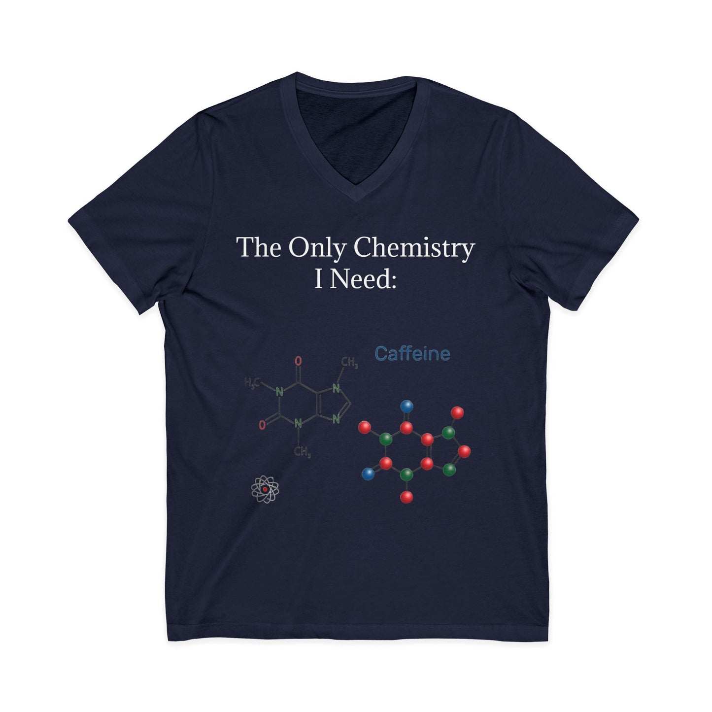 Chemistry Lesson Unisex Short Sleeve V-Neck Tee