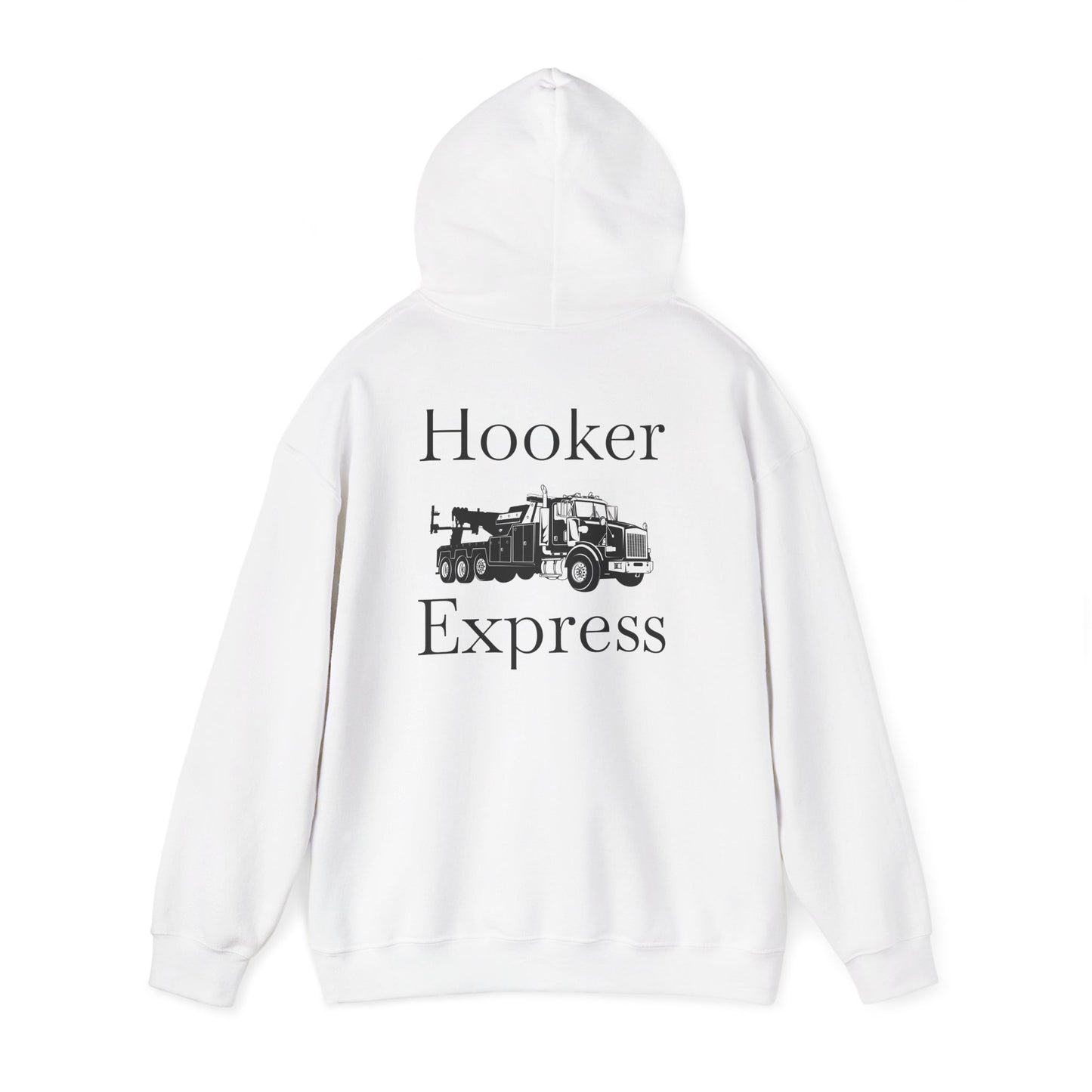 H**ker Express Heavy Tow Truck Unisex Hoodie