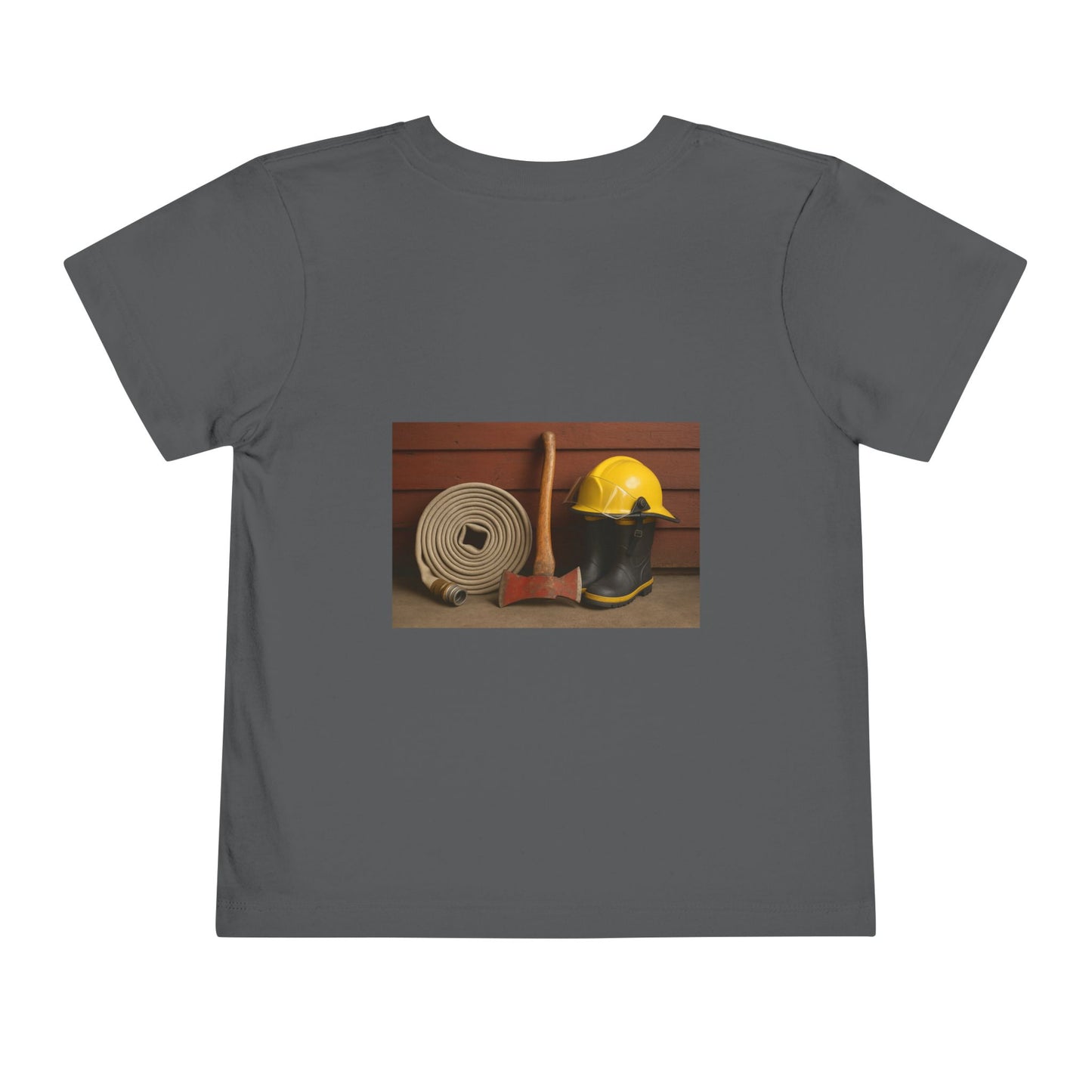 Fire/Rescue Appreciation Toddler Unisex Short Sleeve Crewneck Tee
