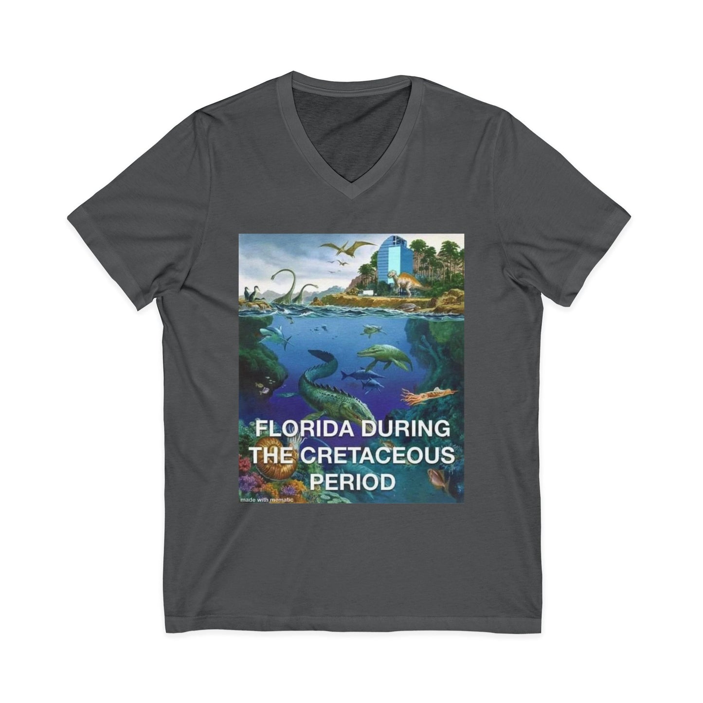 I-4 Eyesore Unisex Short Sleeve V-Neck Tee