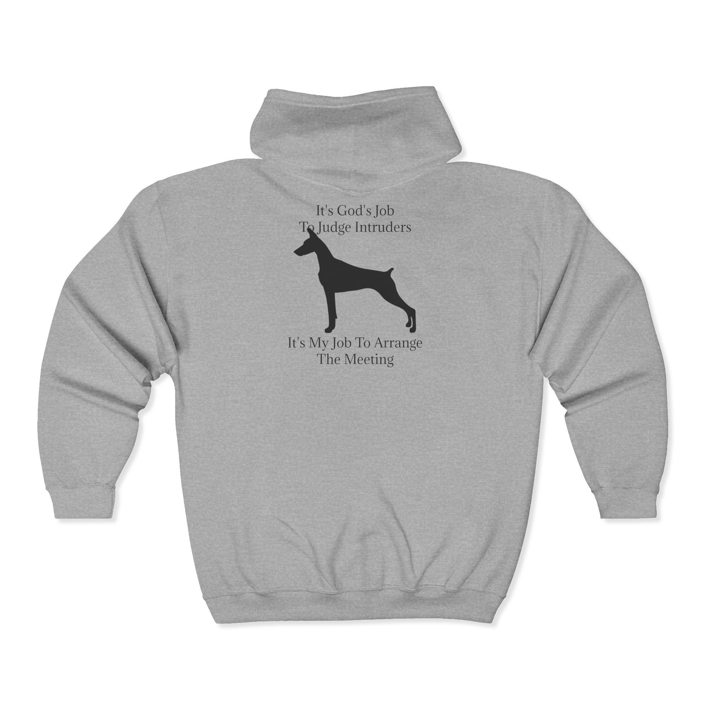 Arrange The Meeting Unisex Full Zip Hoodie
