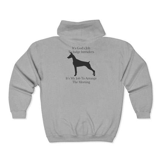 Arrange The Meeting Unisex Full Zip Hoodie