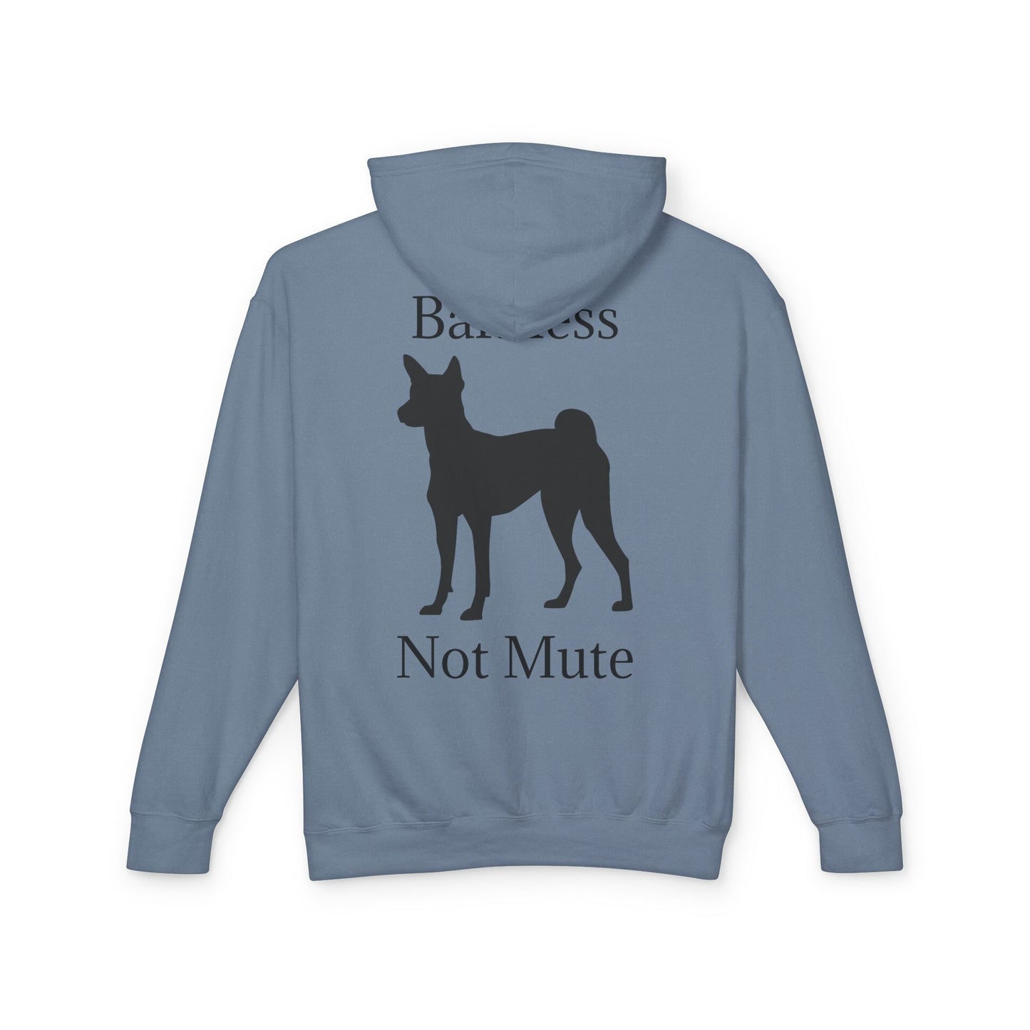 Barkless Not Mute Unisex Lightweight Hoodie
