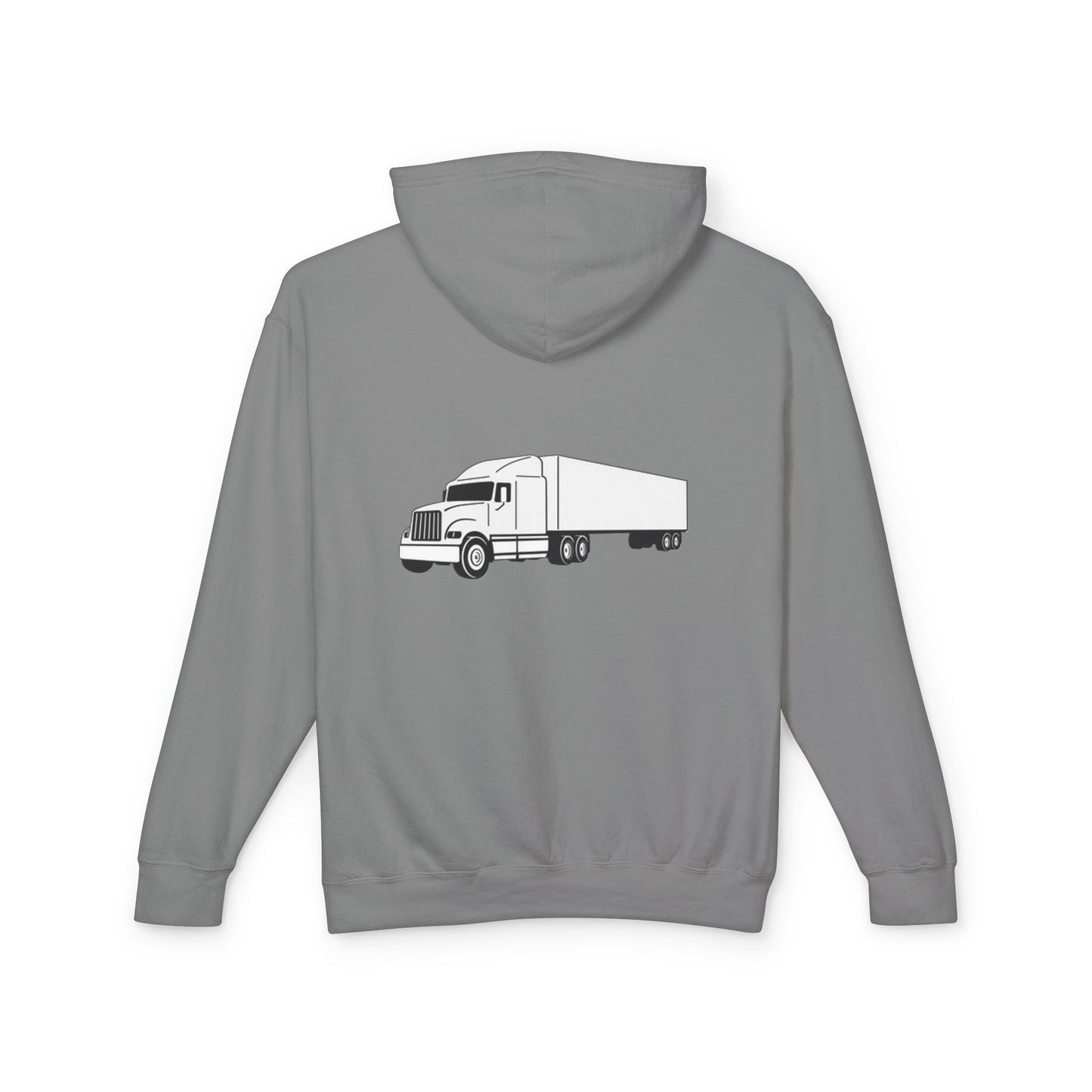 Semi Truck Unisex Lightweight Hoodie
