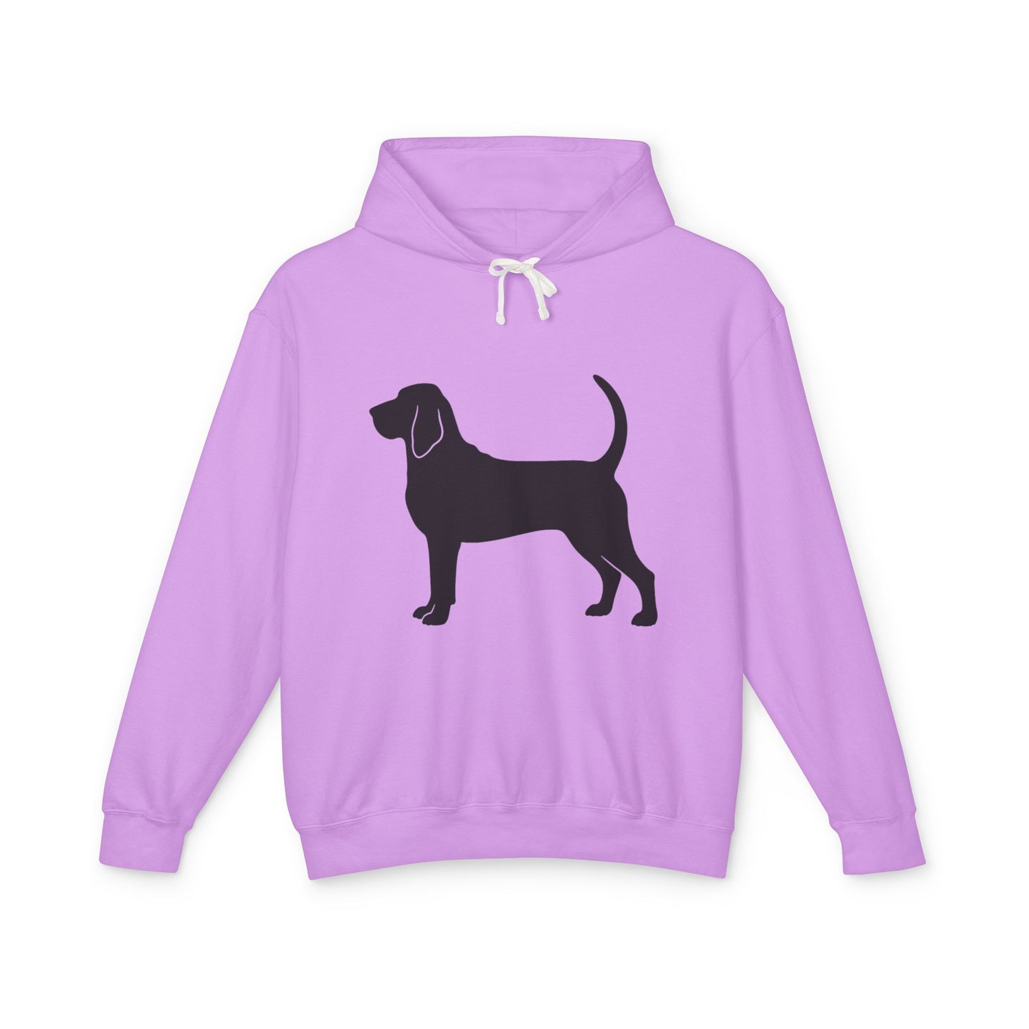 Bloodhound Silhouette Unisex Lightweight Hoodie