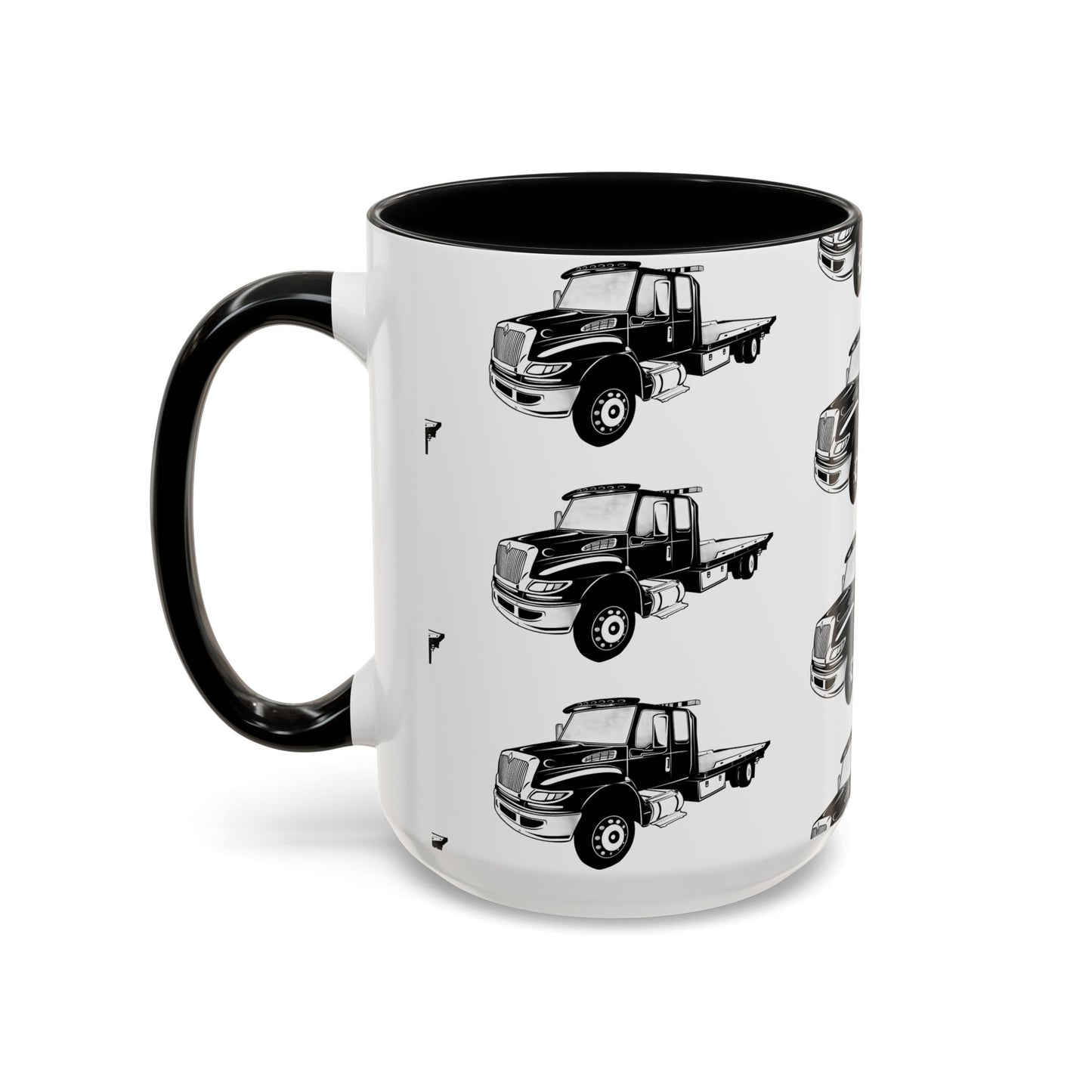 Flatbed Tow Truck 2-Tone Coffee Mug