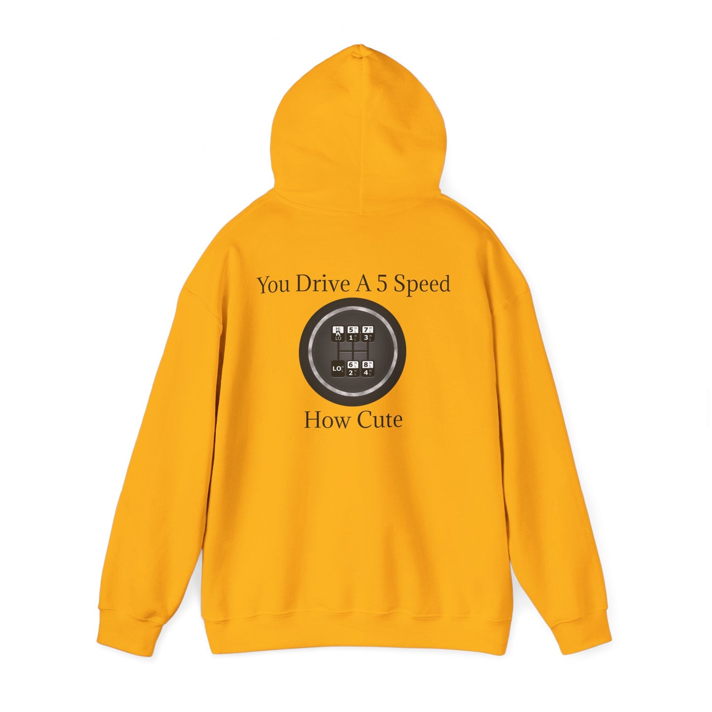 5 Speed How Cute Unisex Hoodie