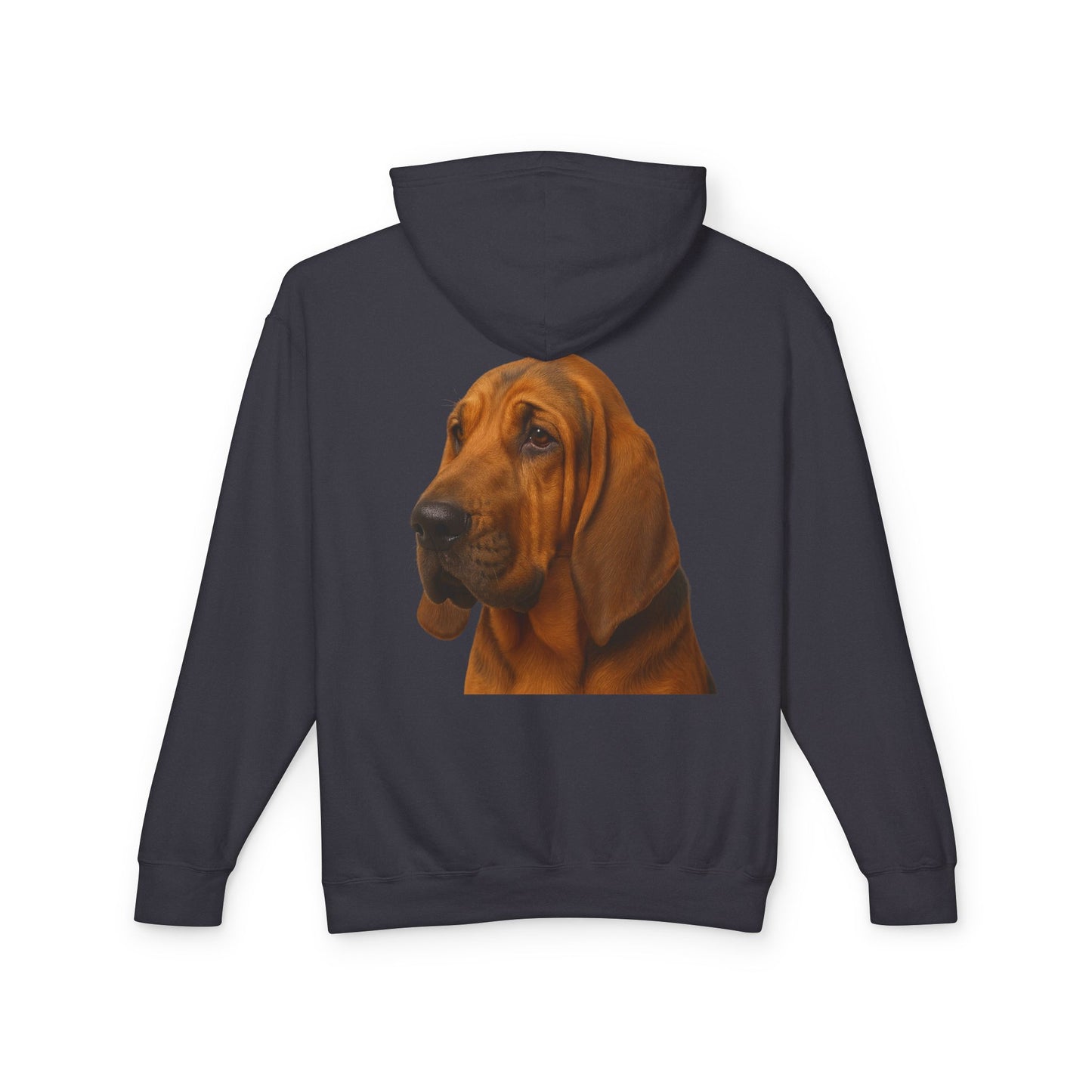 Bloodhound Head Unisex Lightweight Hoodie