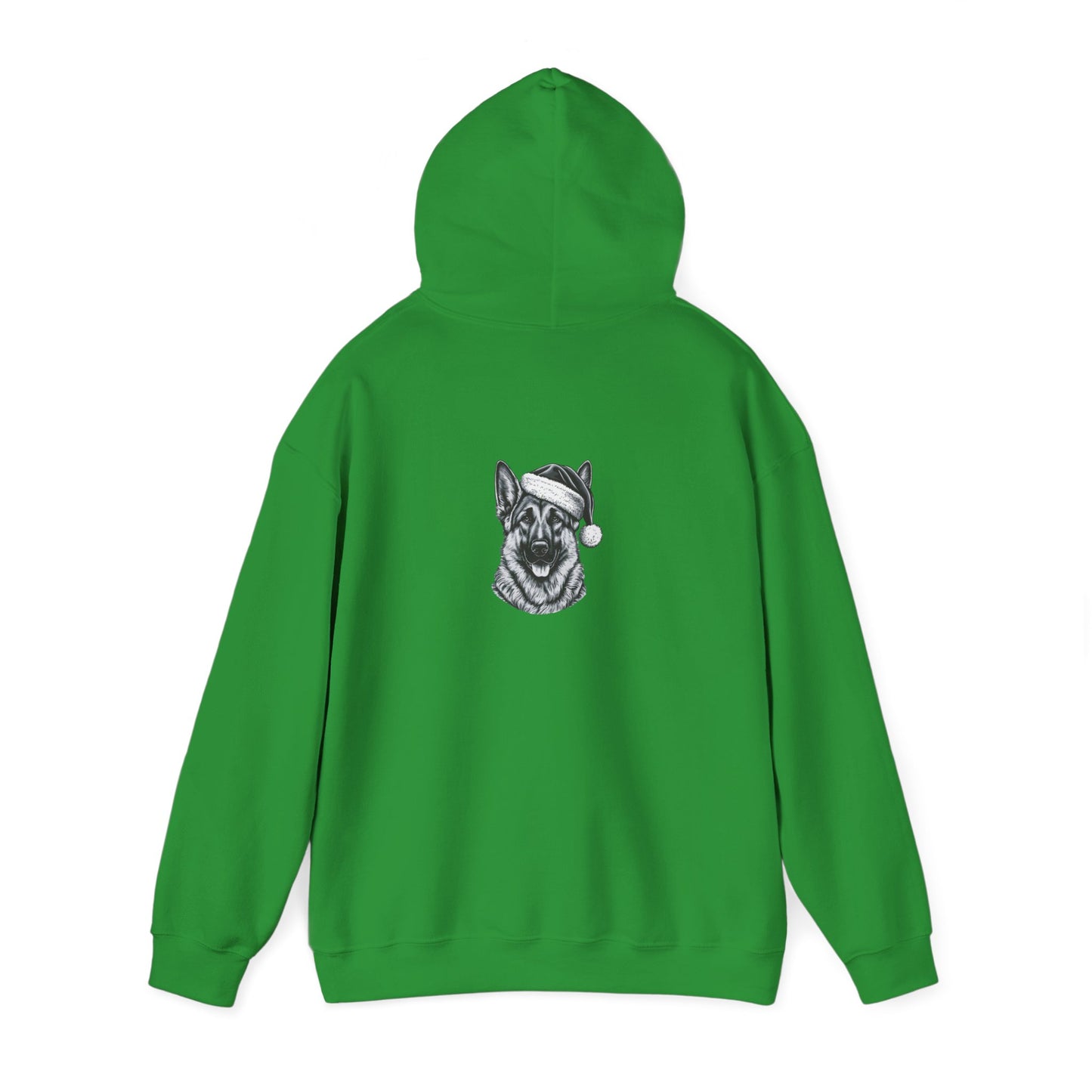 Santa Paws German Shepherd Unisex Hoodie
