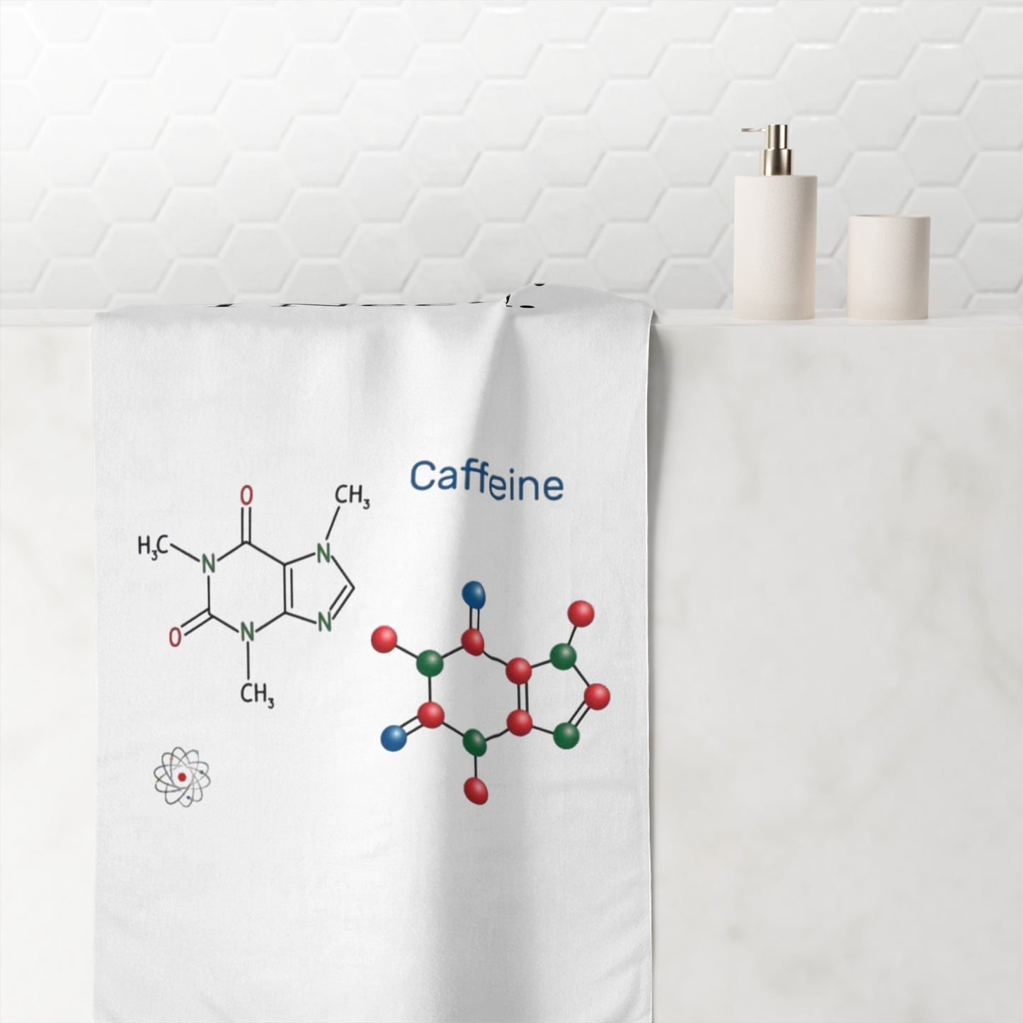 Chemistry Lesson Mink-Cotton Beach Towel