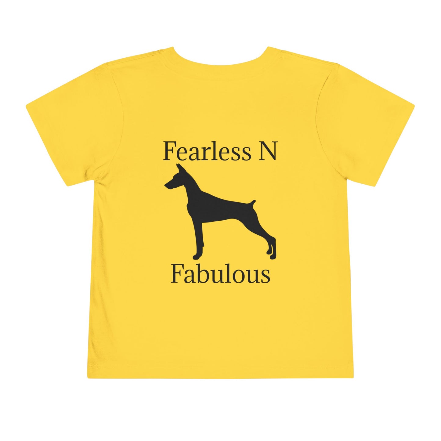Fearless N Fabulous Toddler Unisex Short Sleeve Crewneck Tee