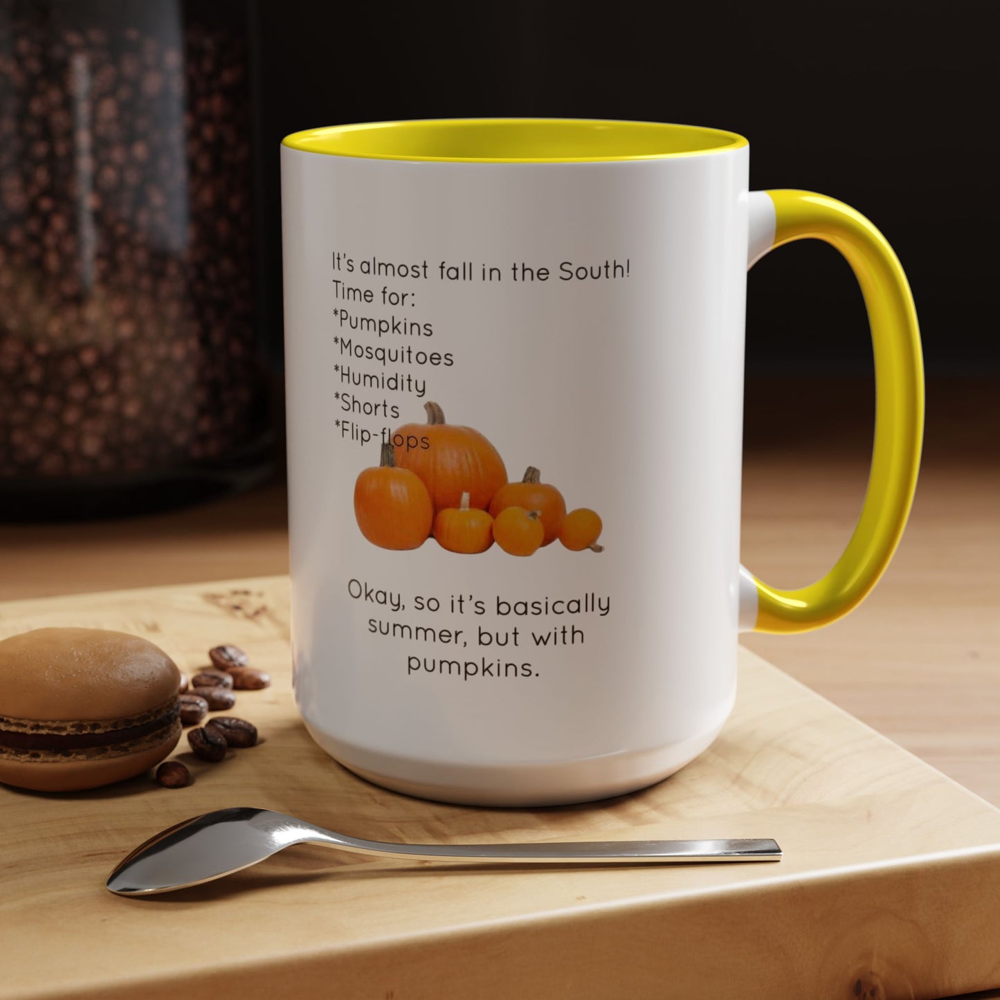 Fall In The South 2-Tone Coffee Mug