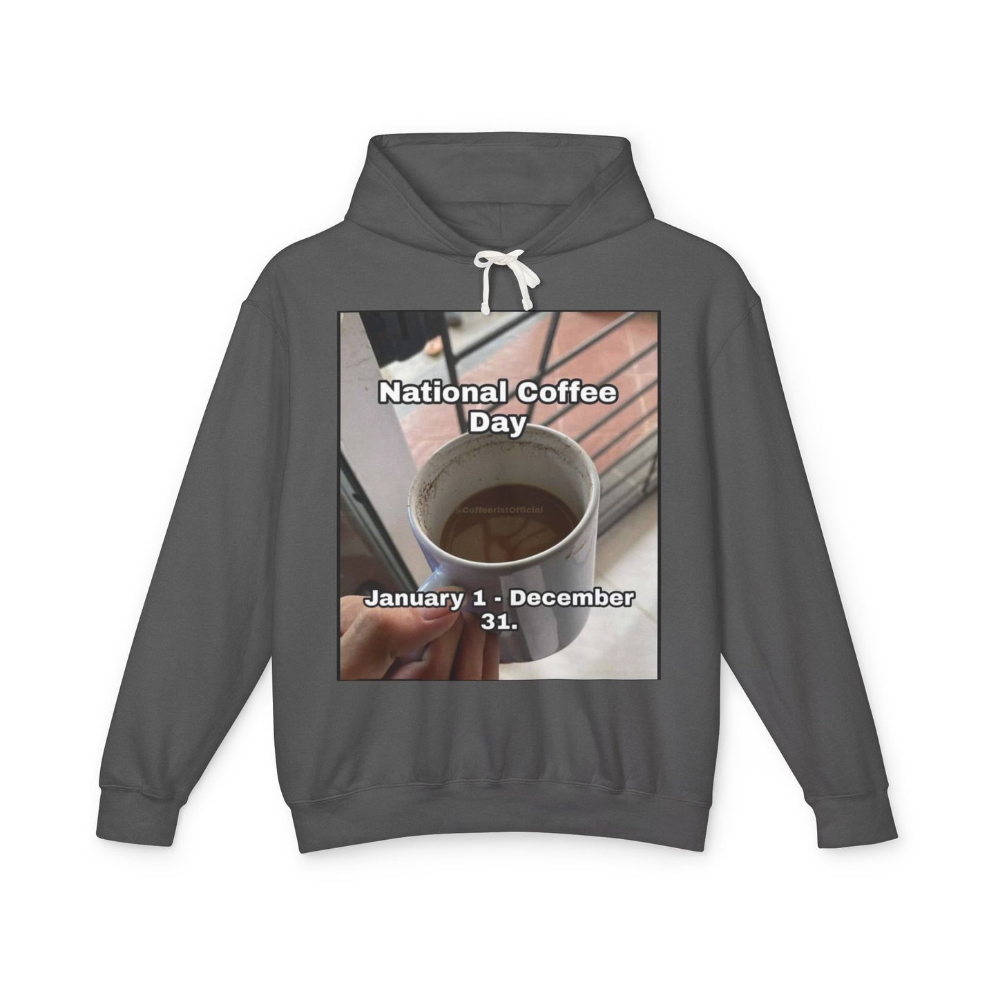 National Coffee Day Unisex Lightweight Hoodie