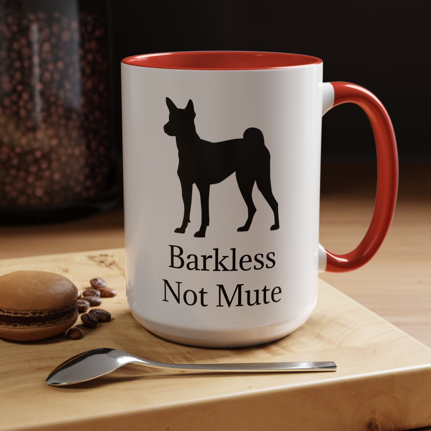 Barkless Not Mute 2-Tone Coffee Mug