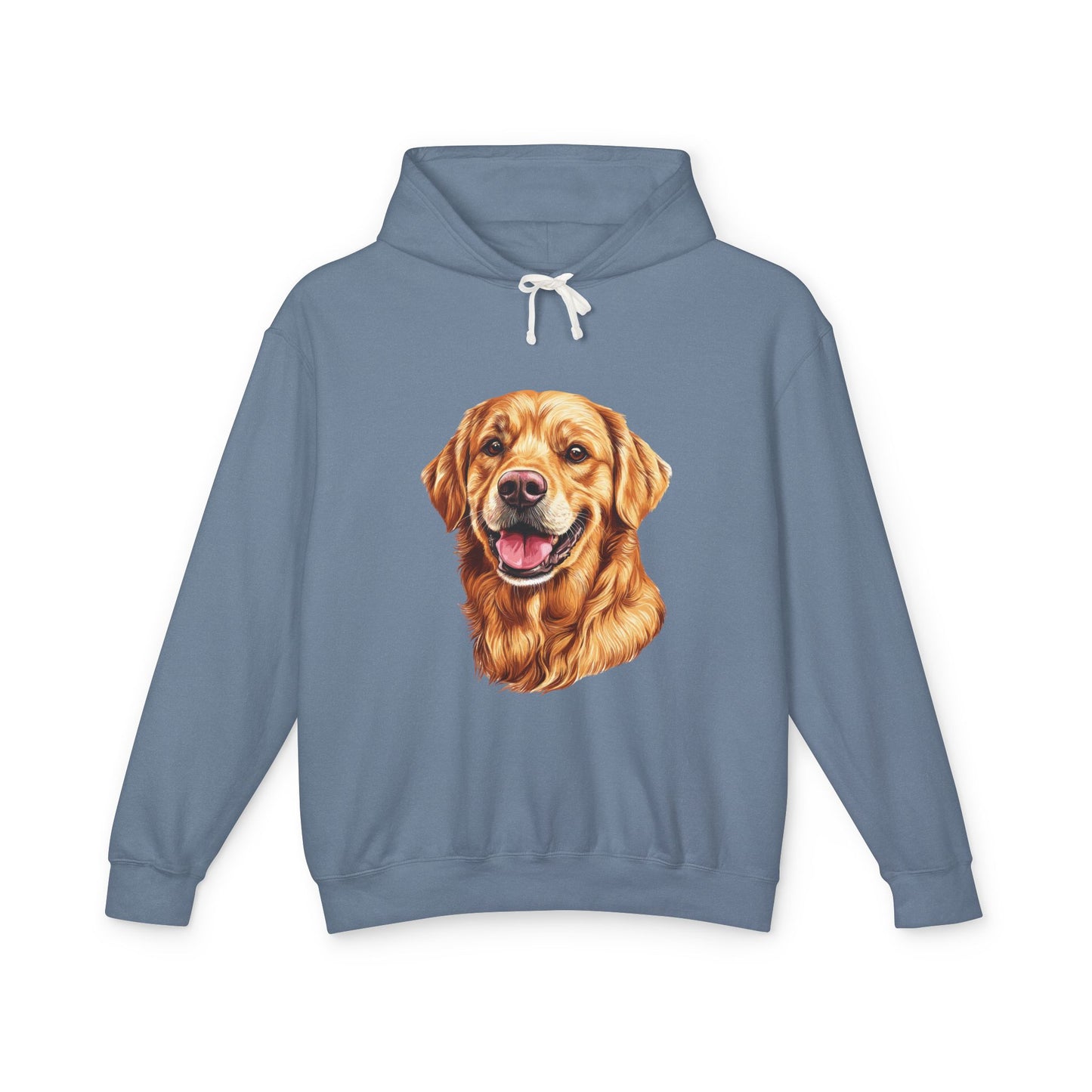 Golden Head Unisex Lightweight Hoodie