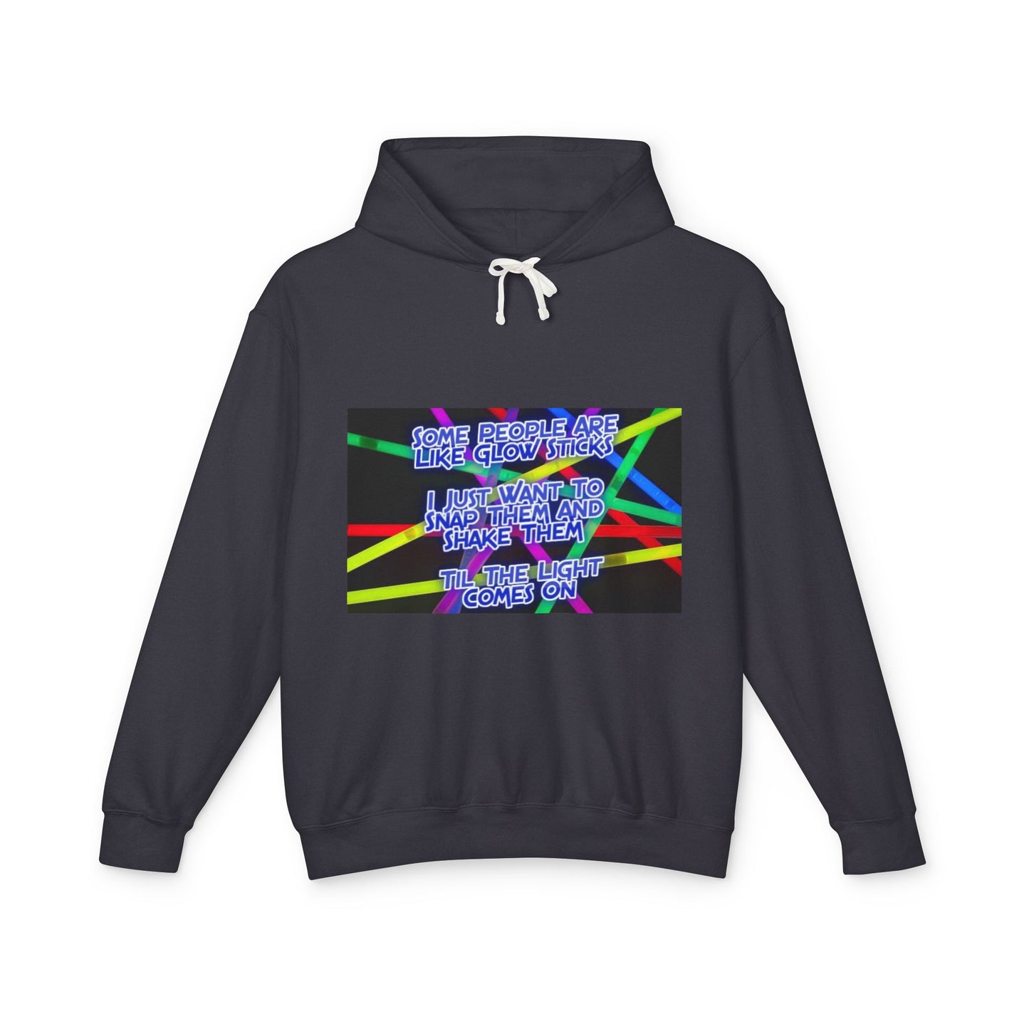 Glow Sticks Unisex Lightweight Hoodie
