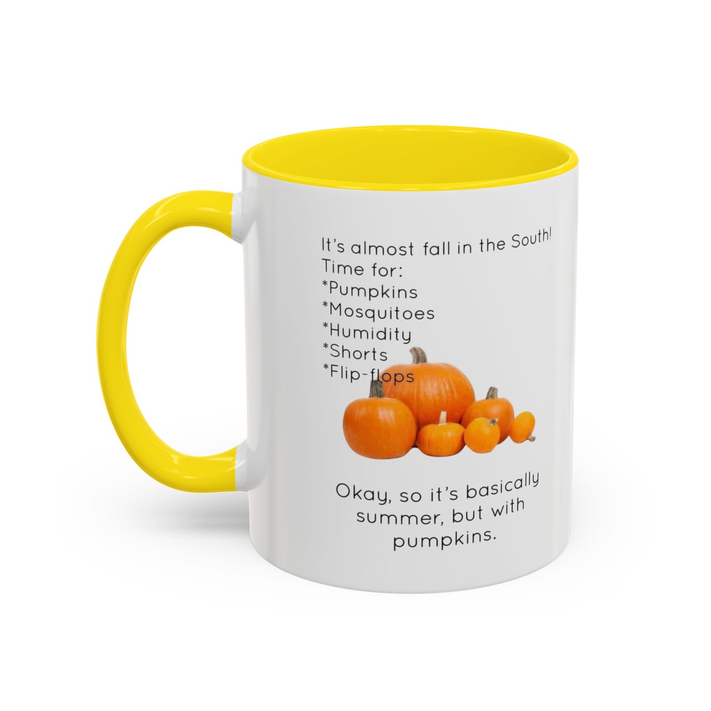Fall In The South 2-Tone Coffee Mug