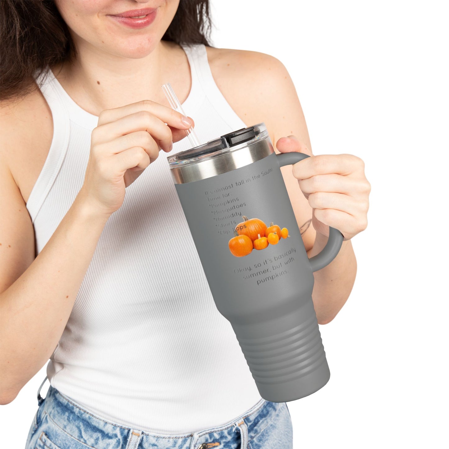 Fall In The South Insulated Travel Mug