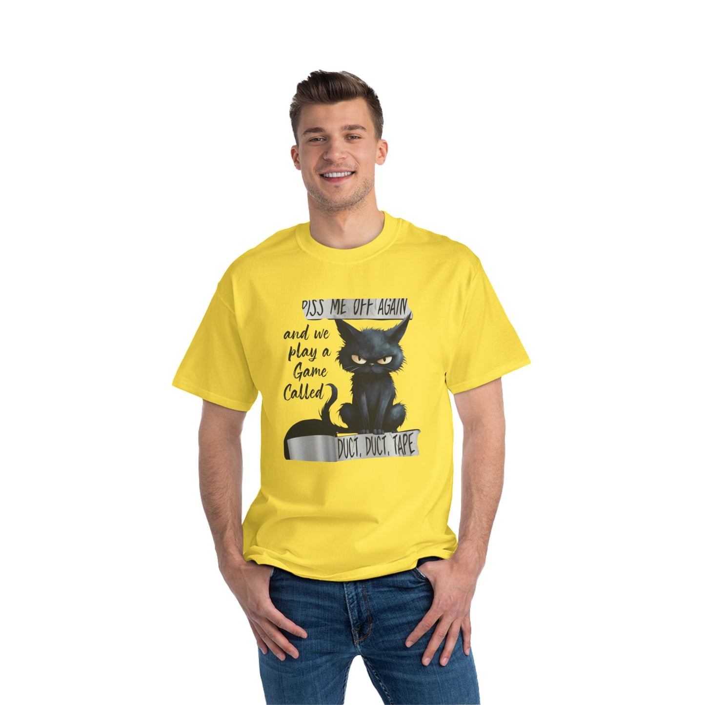 Duct, Duct, Tape Men's Short-Sleeve Crewneck Tee