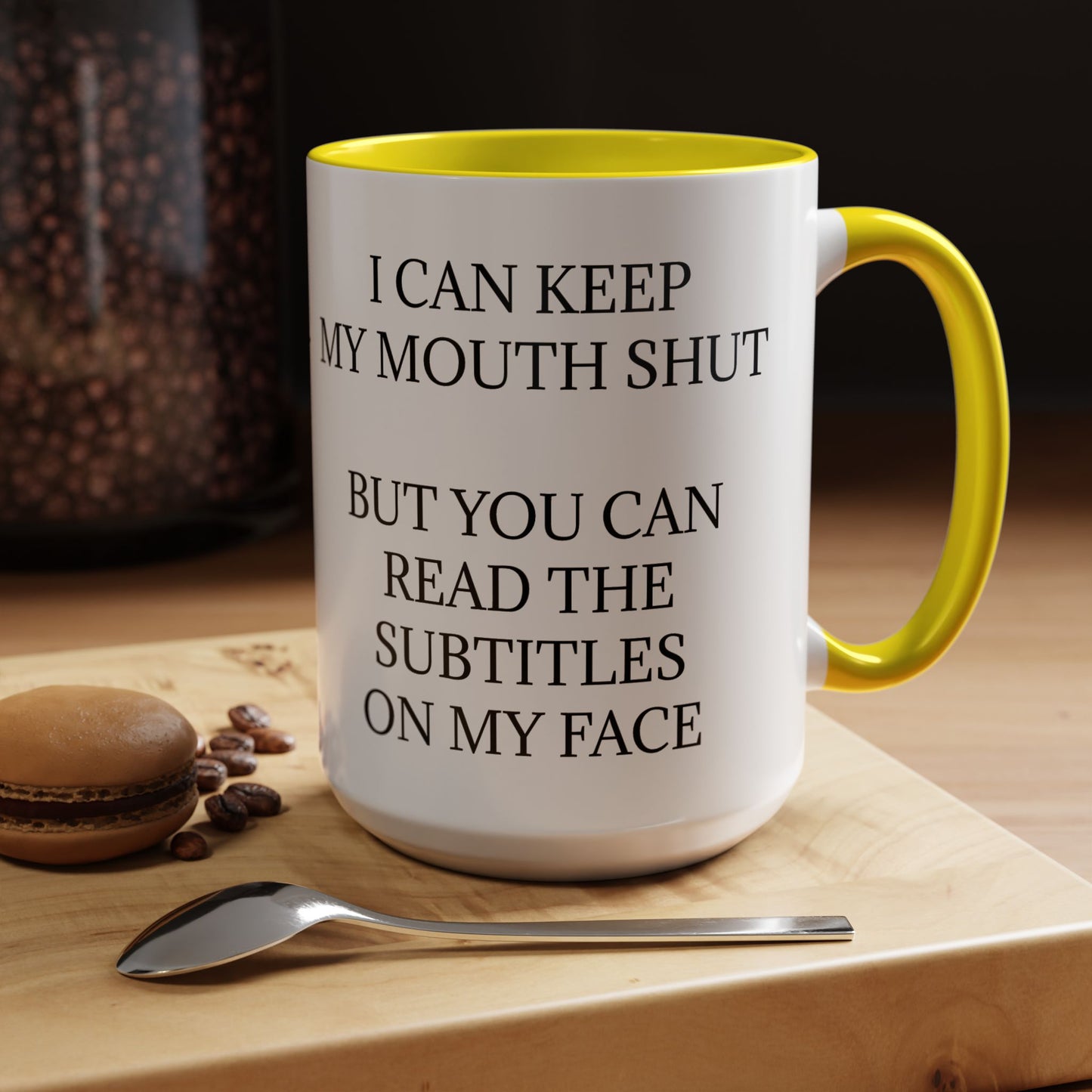 Subtitles 2-Tone Coffee Mug
